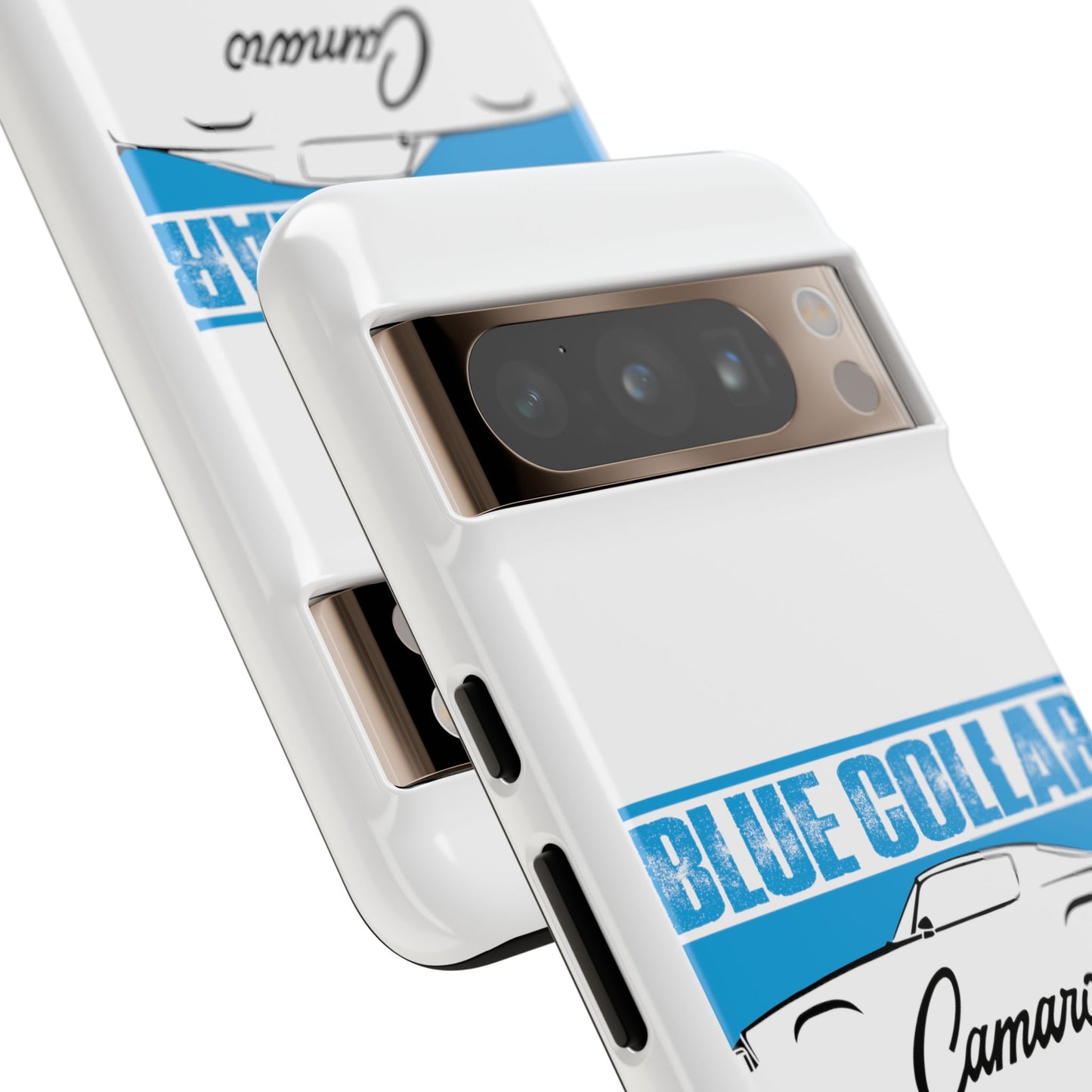 Blue Collar 2nd Gen Camaro Phone Cases