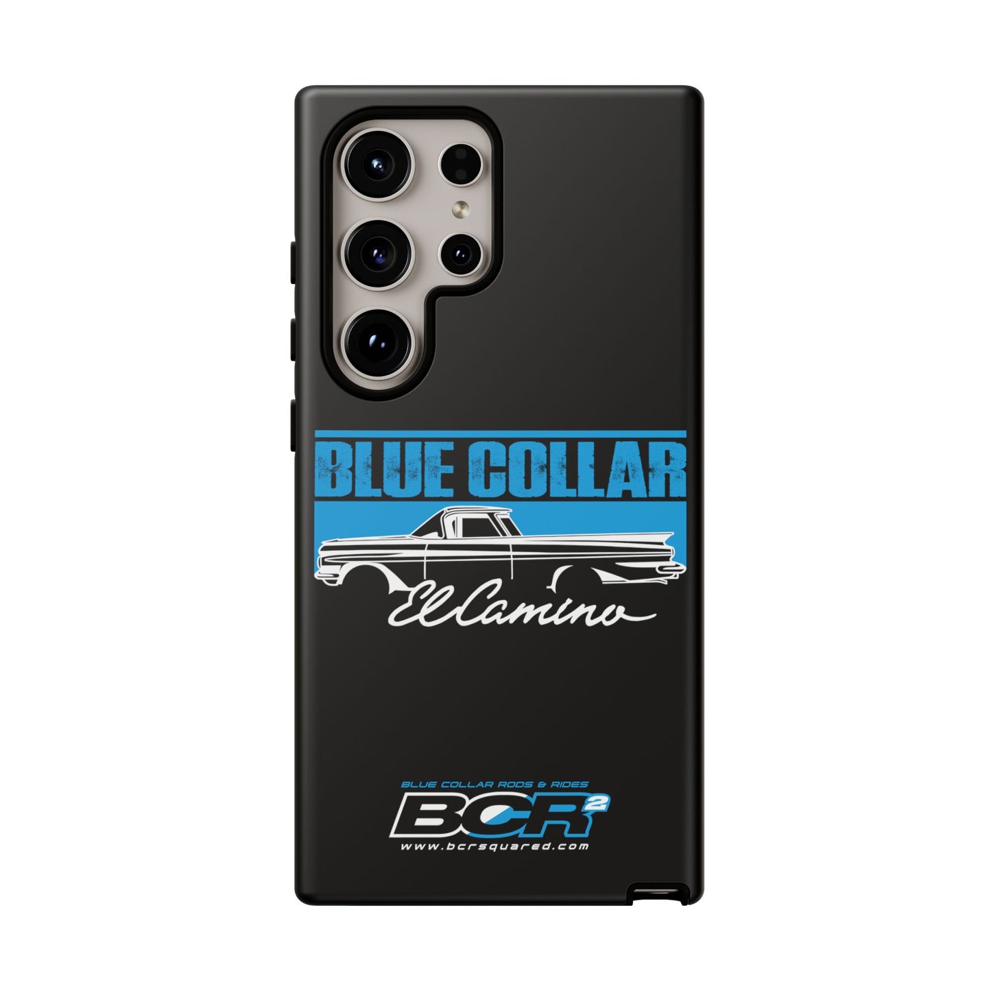 Blue Collar El Camino Black Phone Case