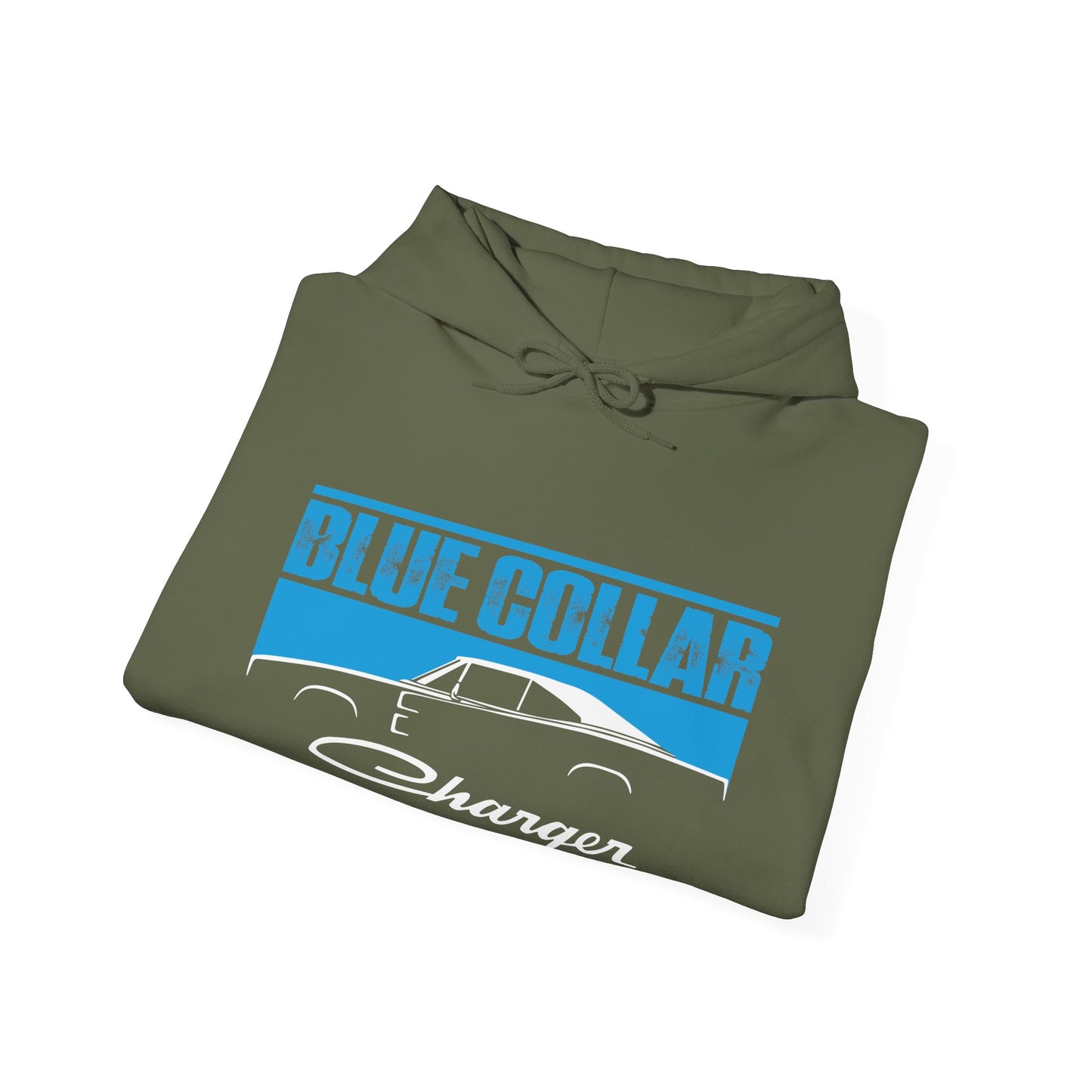 Blue Collar Charger Hoodie