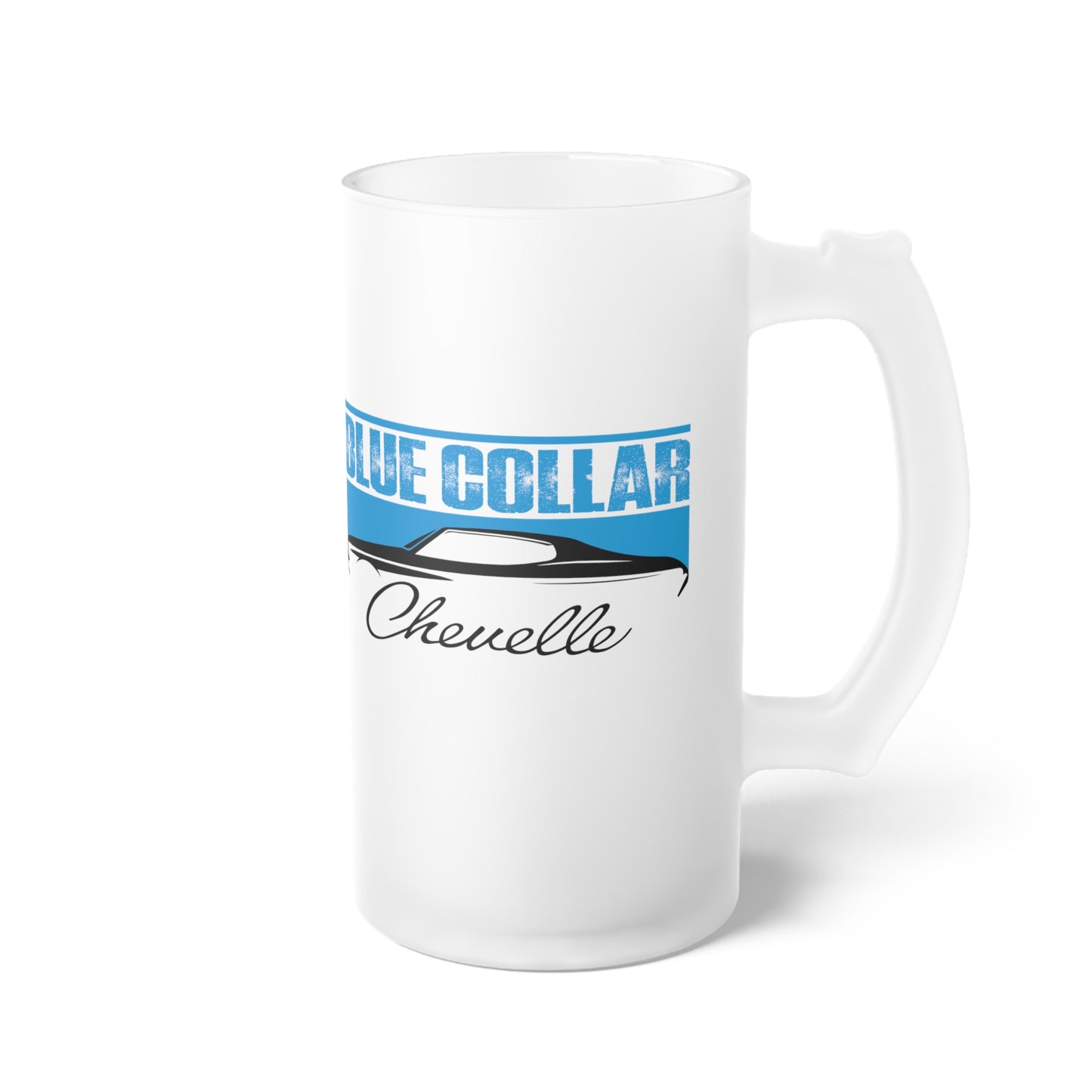 Blue Collar Chevelle Frosted Beer Mug