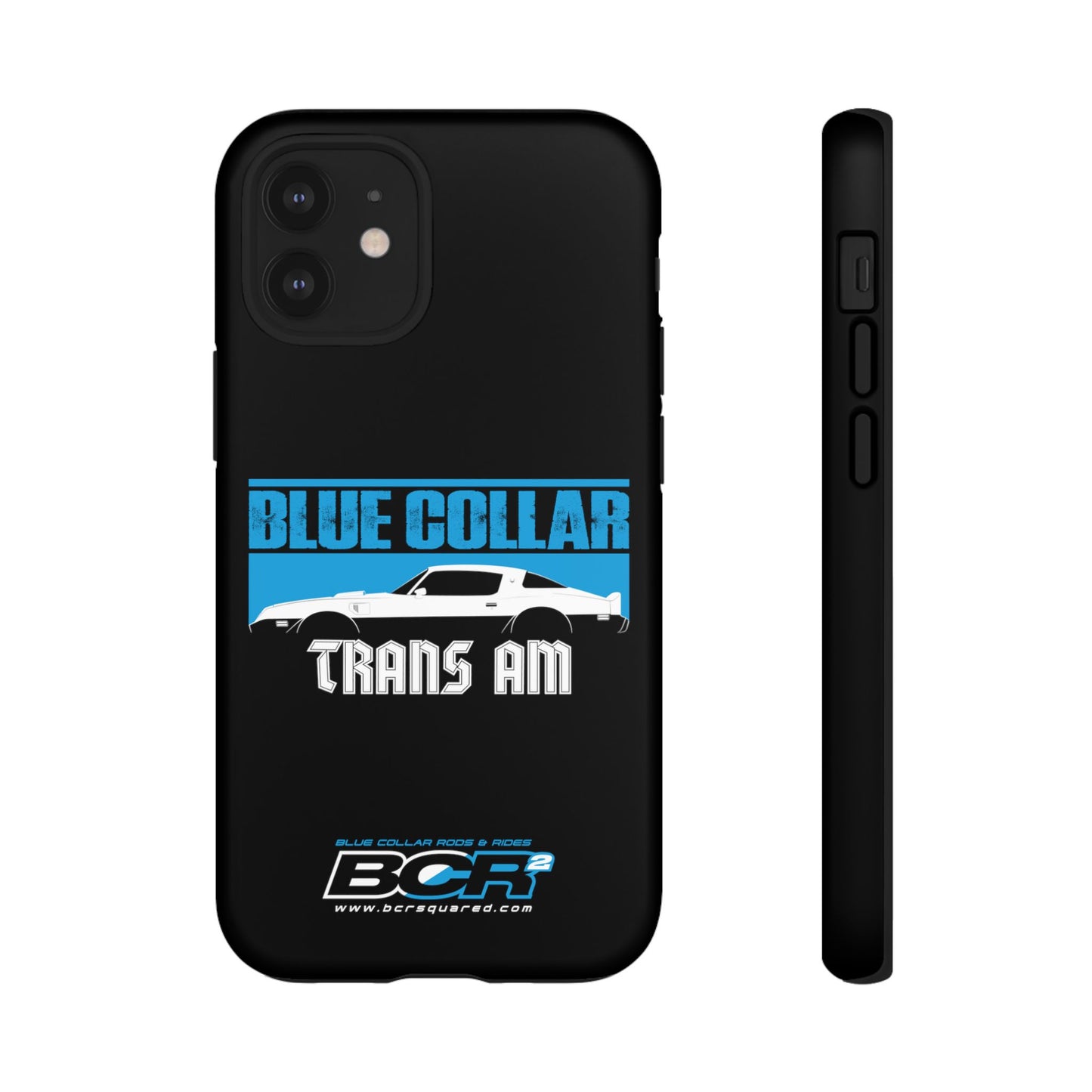 Blue Collar Black Phone Case