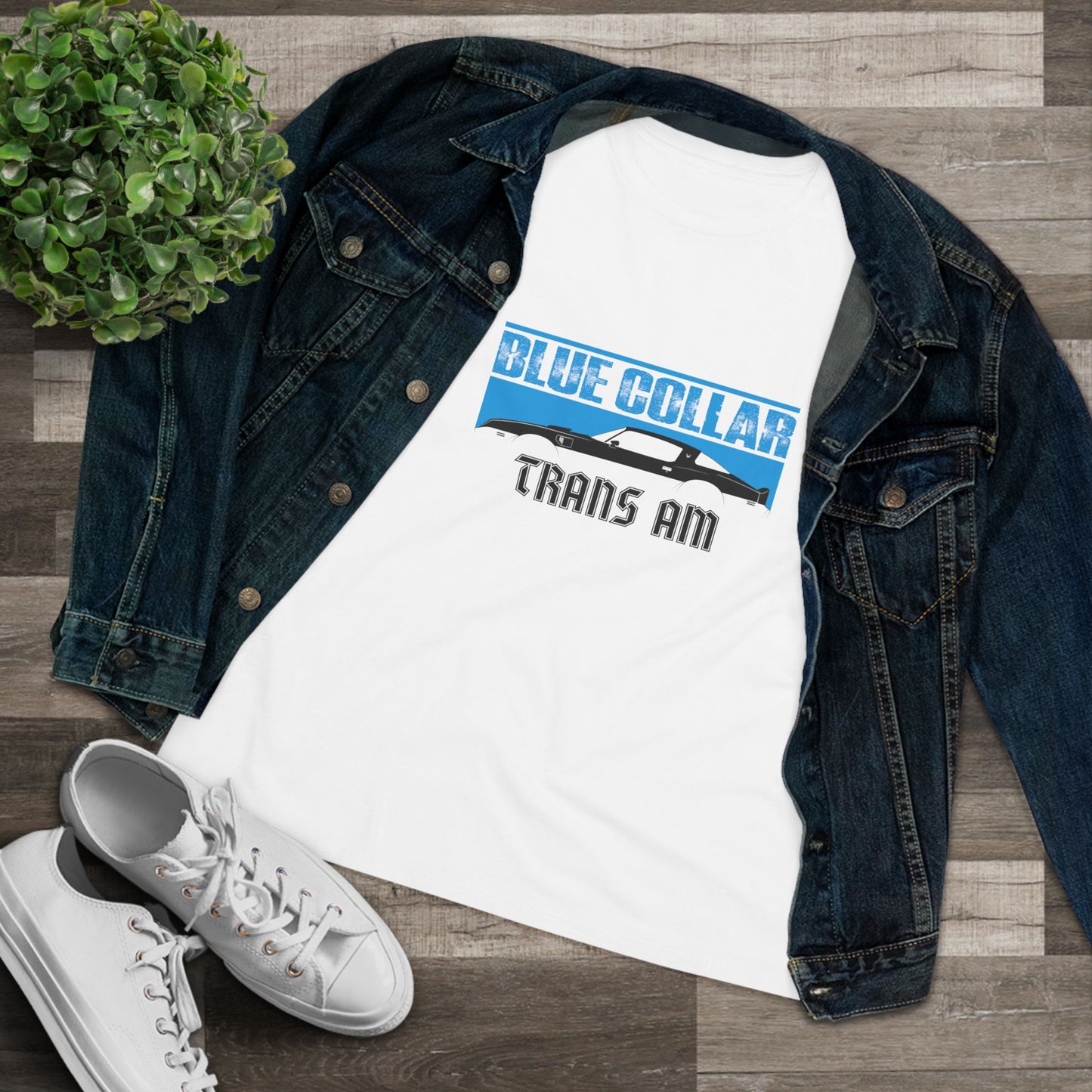 Blue Collar Trans Am Womens Tee