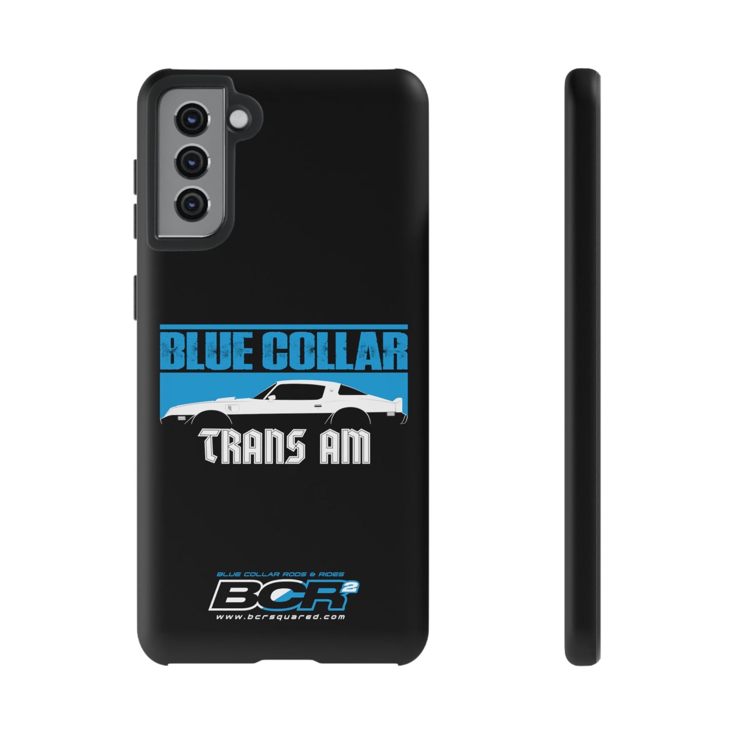 Blue Collar Black Phone Case