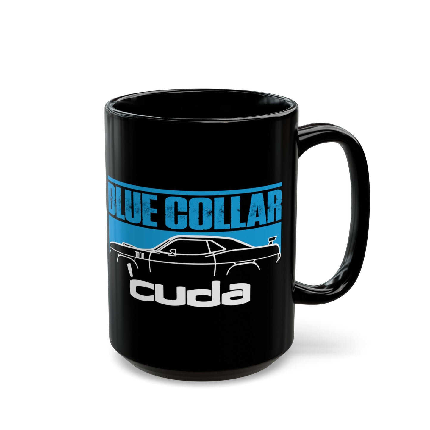 Blue Collar 'Cuda Mug (11oz, 15oz)