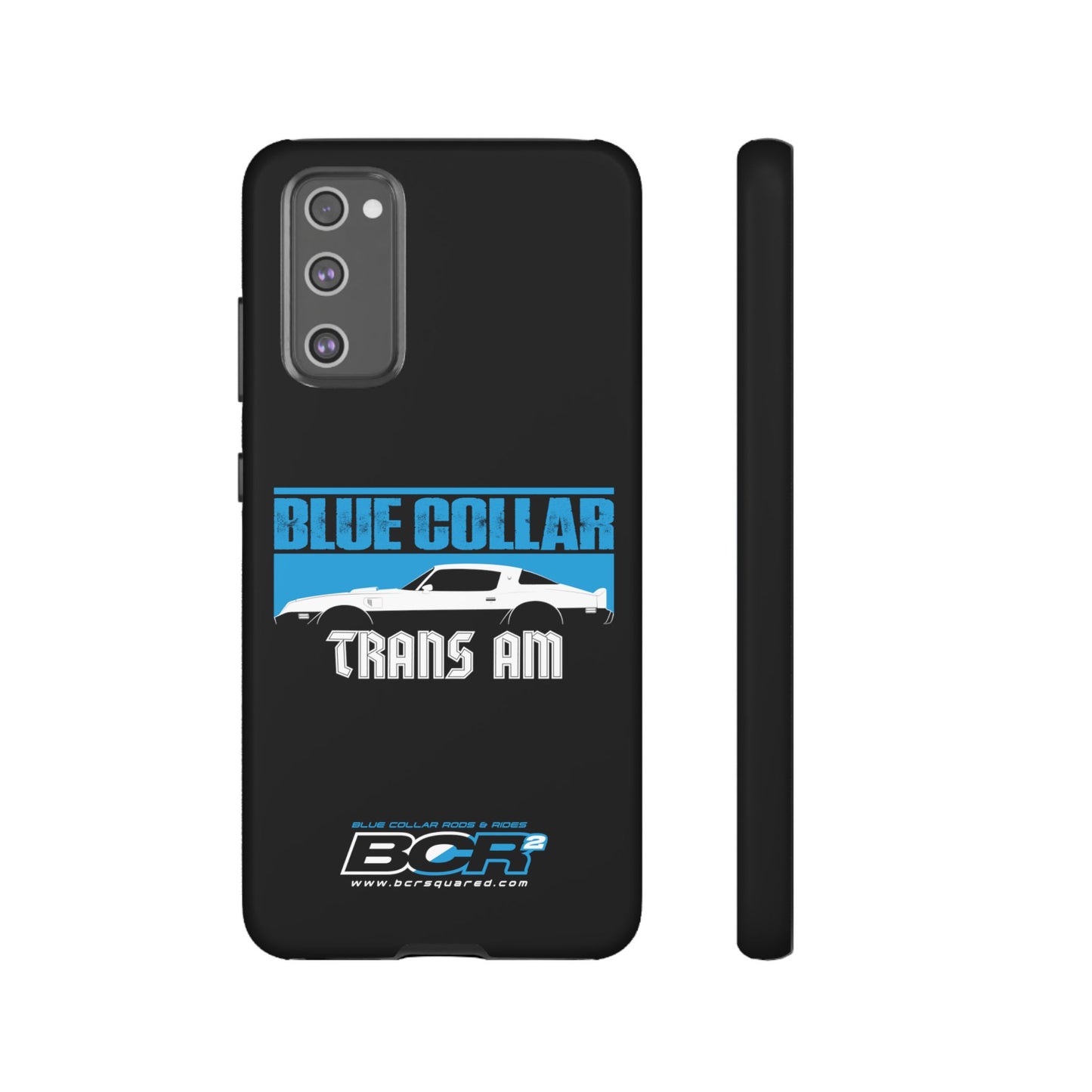 Blue Collar Black Phone Case