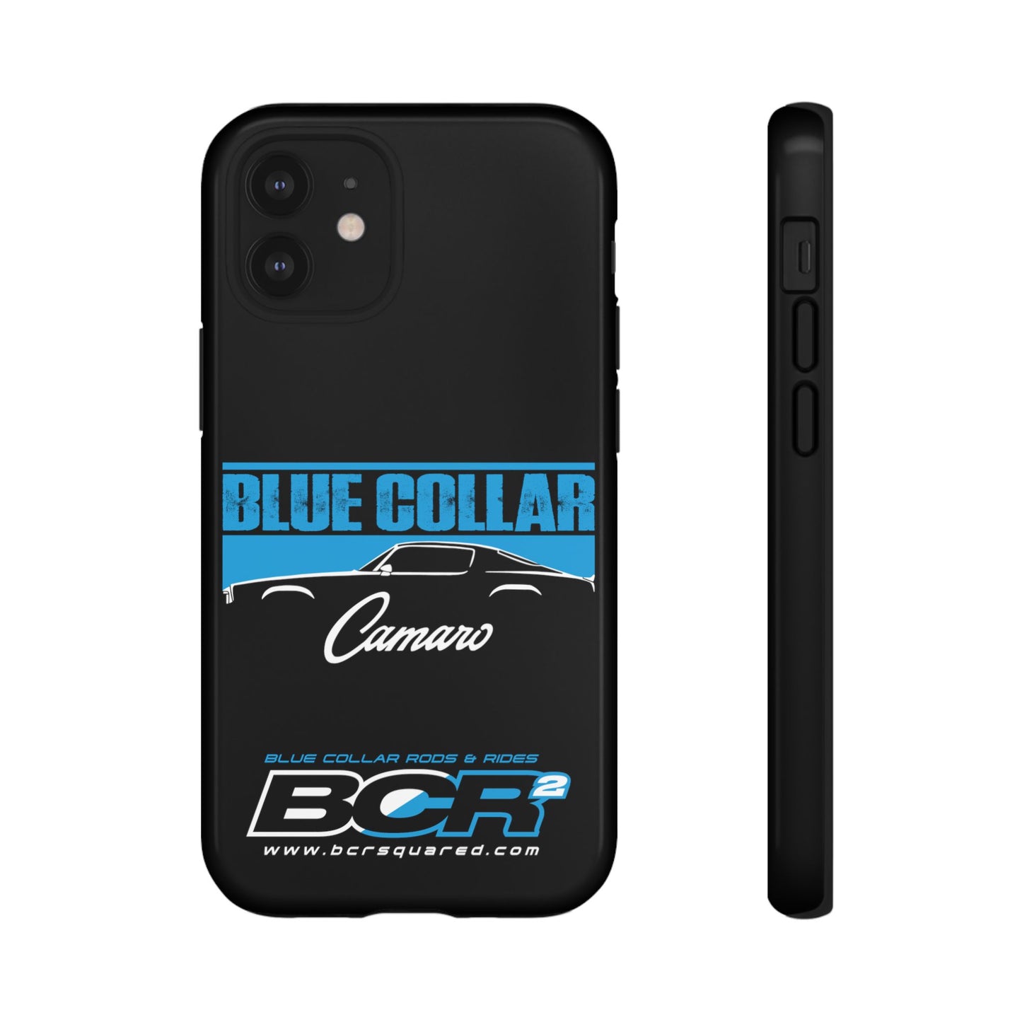 Blue Collar 2nd Gen Camaro Black Phone Cases