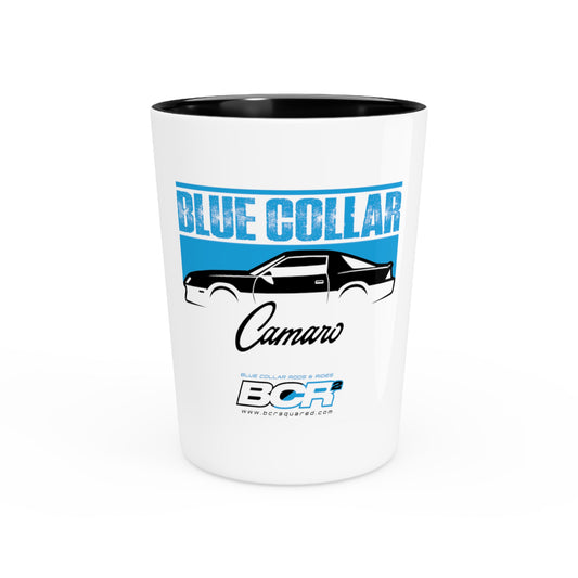 Blue Collar 3rd Gen Camaro Shot Glass