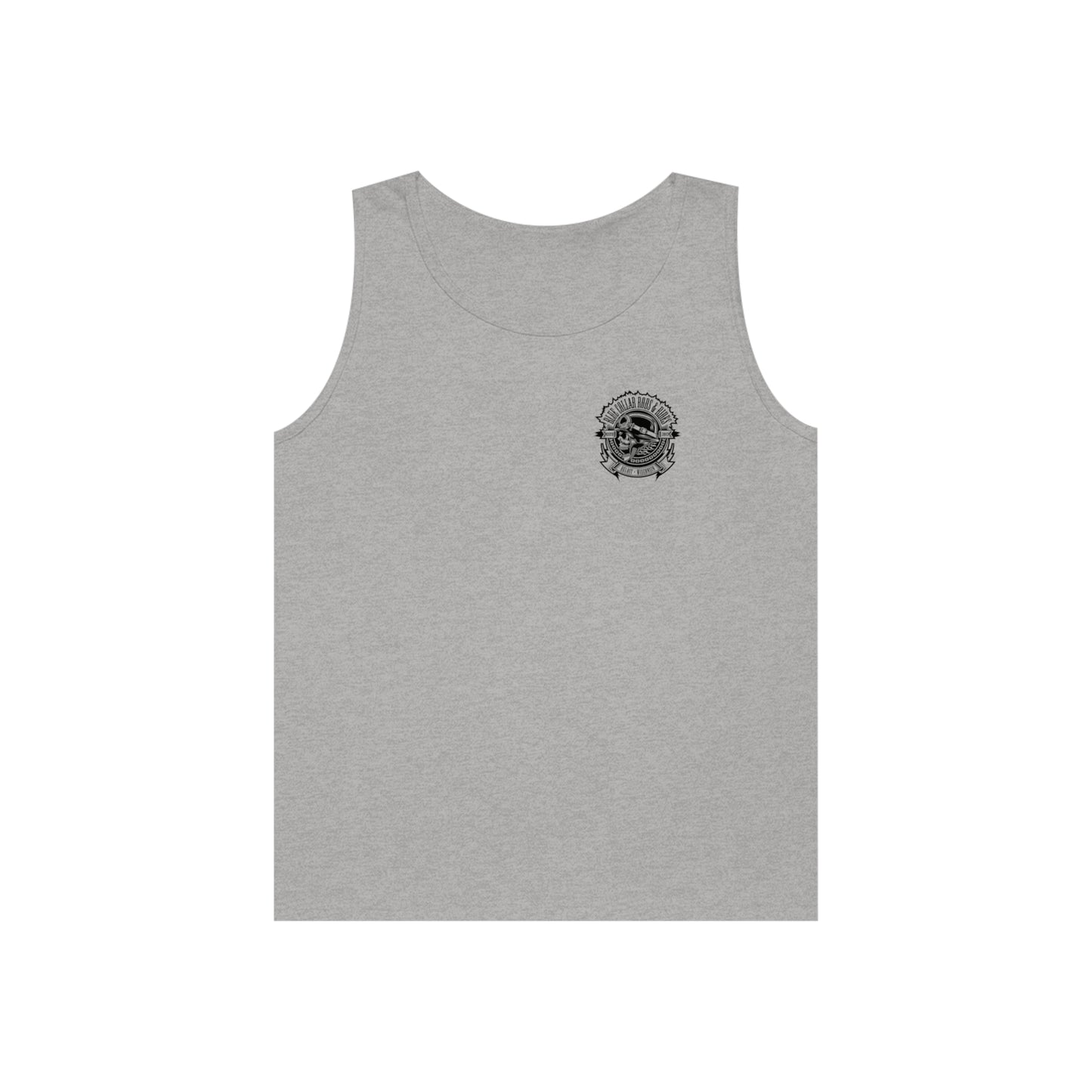 Blue Collar Skull 1 Men's Tank Top