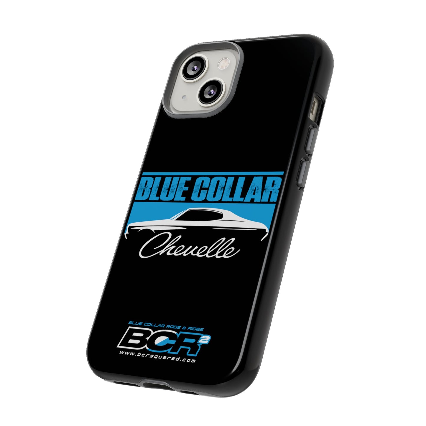 Blue Collar Chevelle Black Phone Case