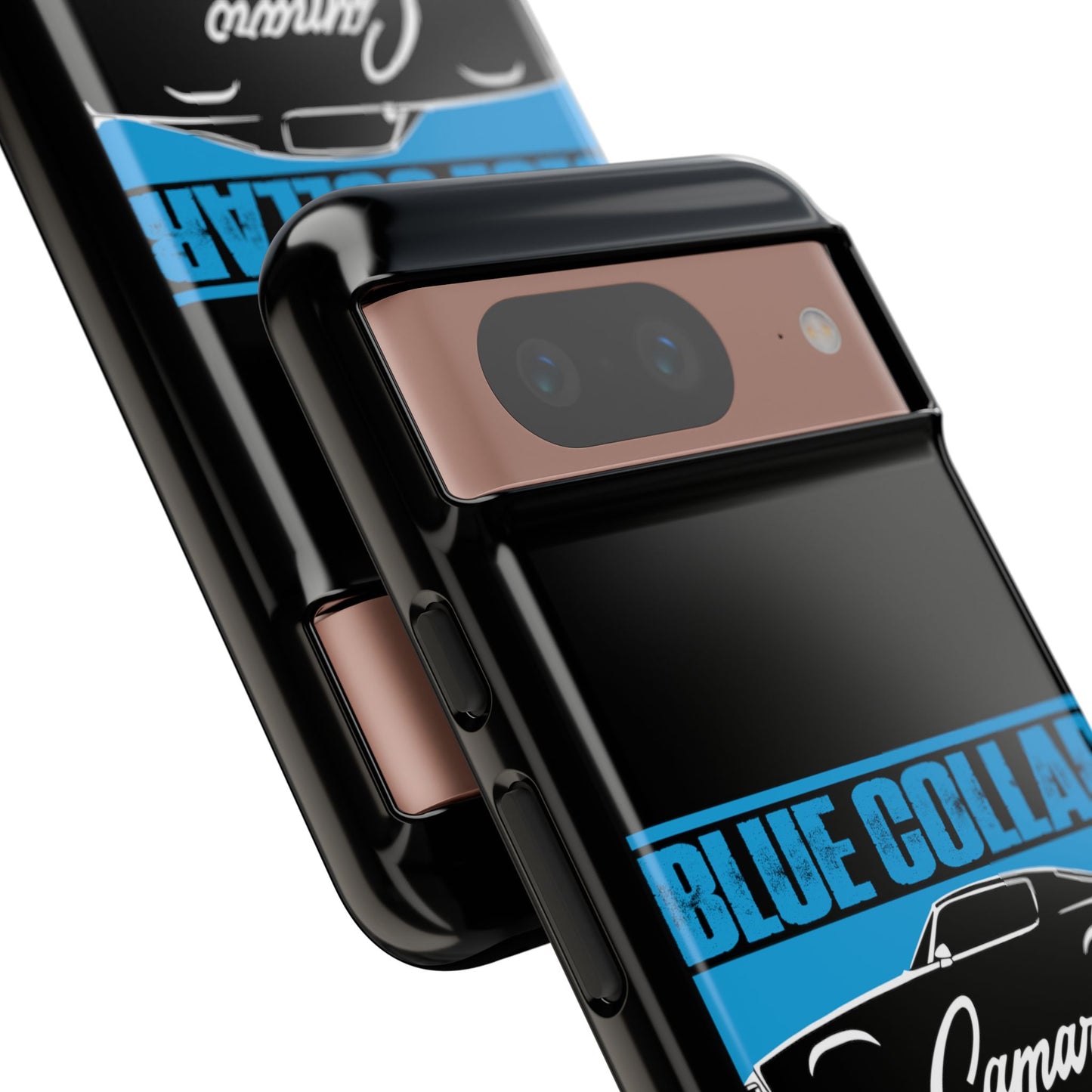 Blue Collar 2nd Gen Camaro Black Phone Cases