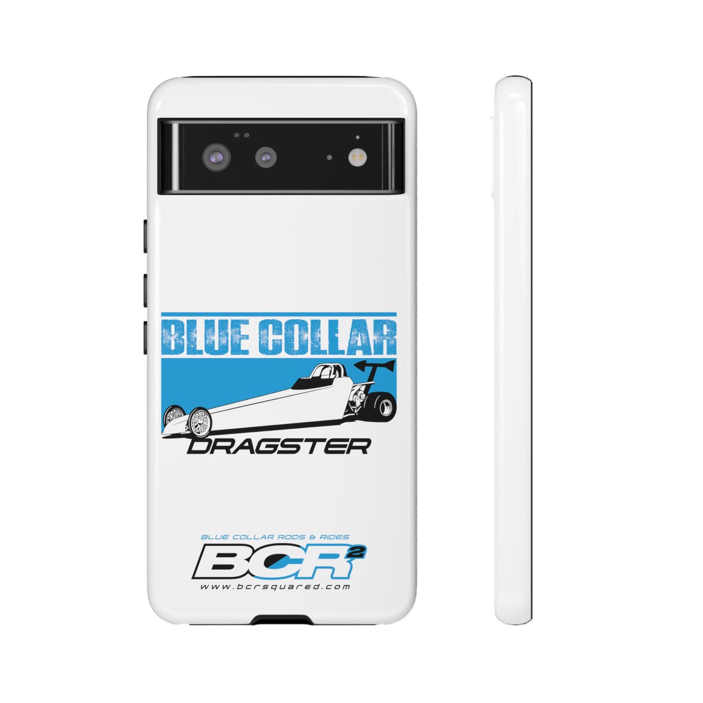 Blue Collar Dragster Phone Cases