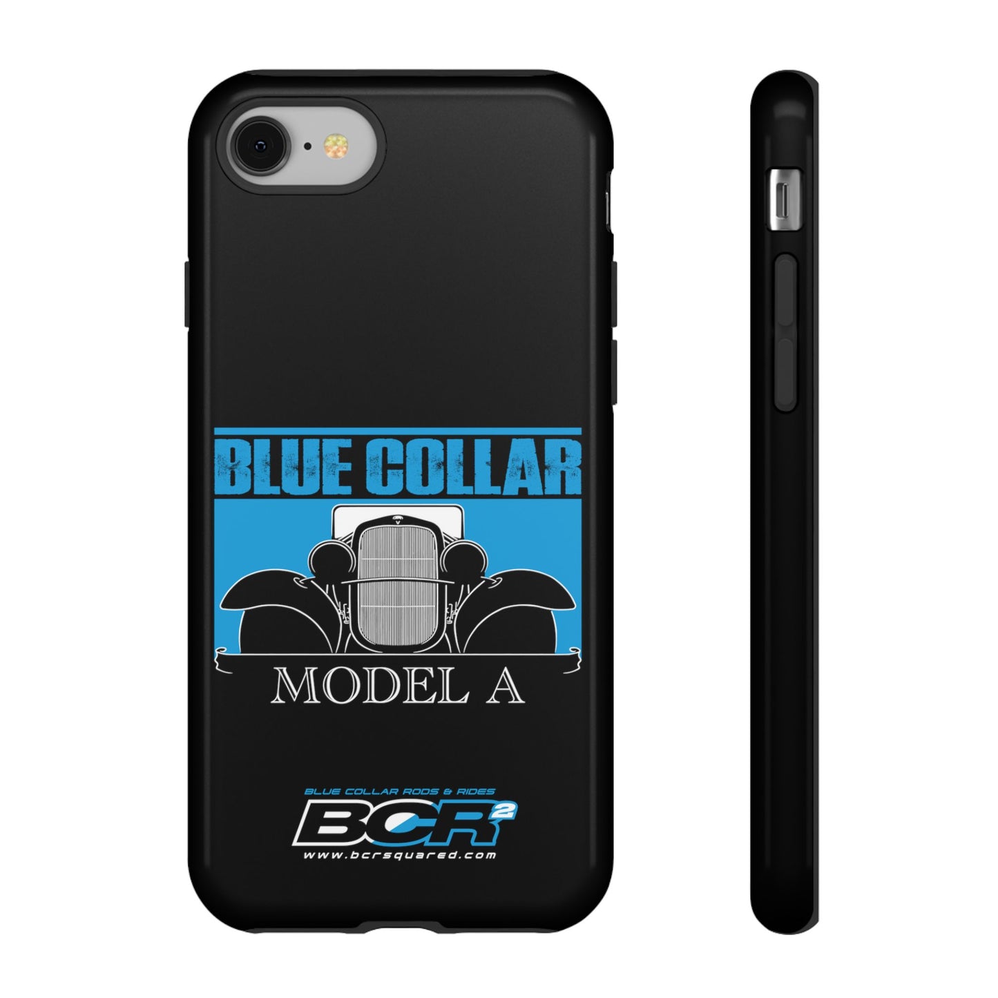 Blue Collar Model A Black Phone Case