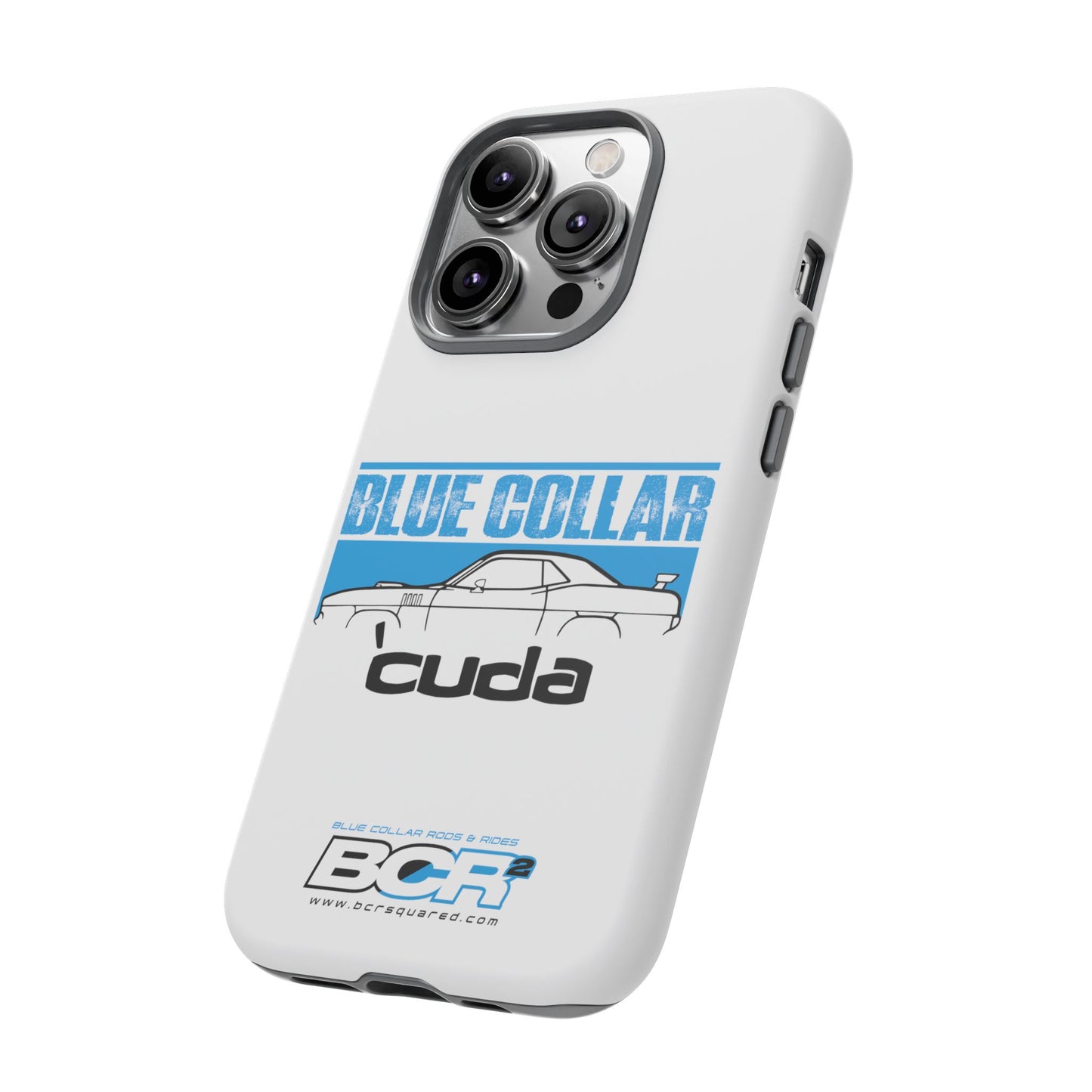 Blue Collar 'Cuda Phone Cases