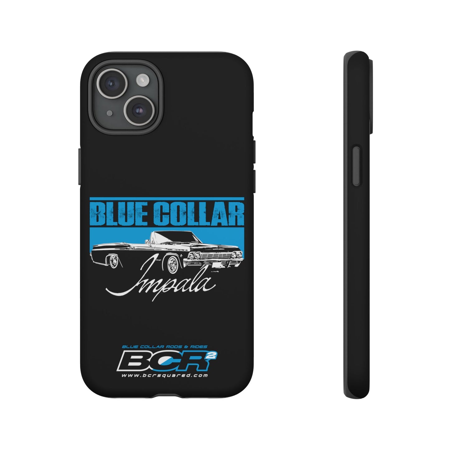 Blue Collar Impala Black Phone Cases