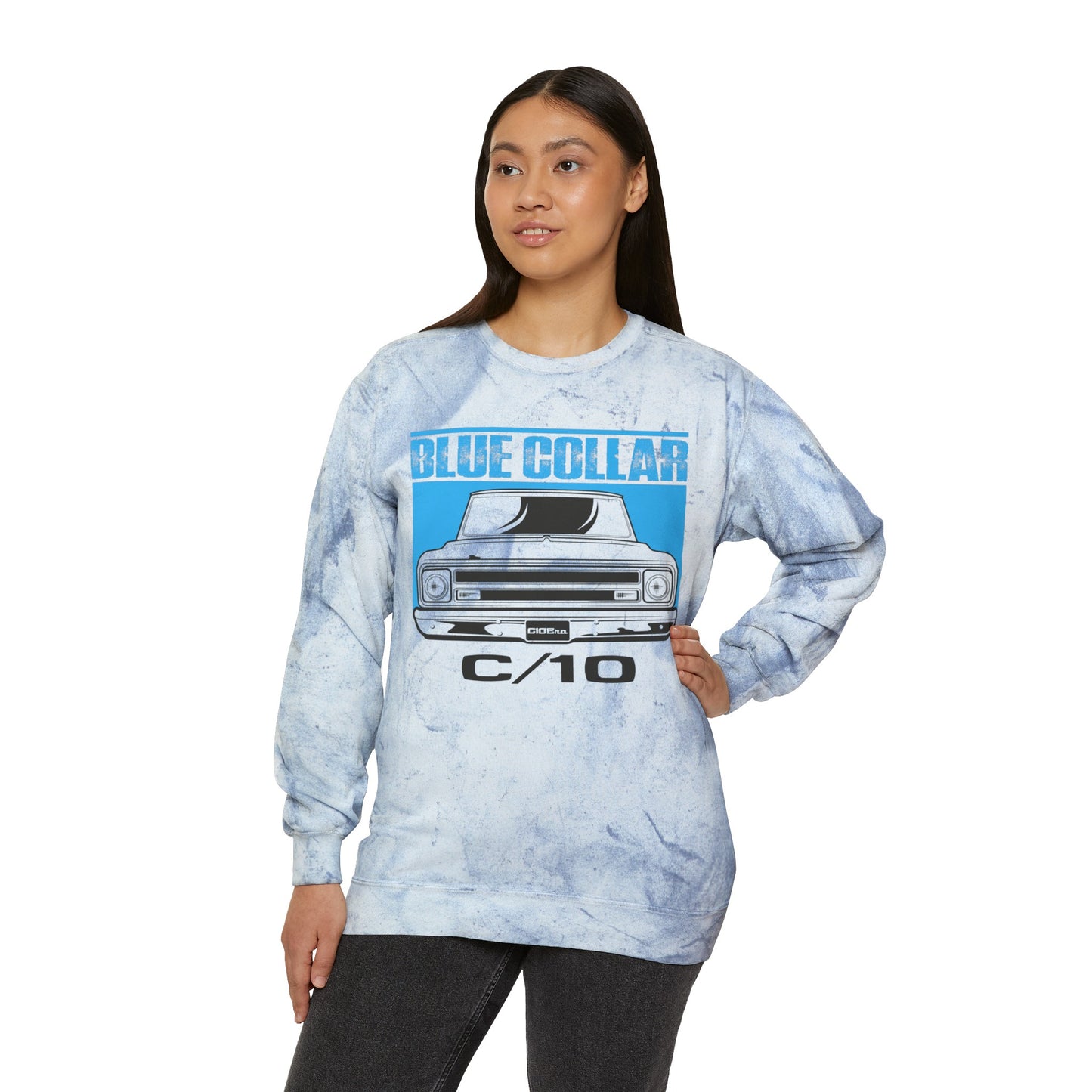 Blue Collar C/10 Unisex Color Blast Sweatshirt