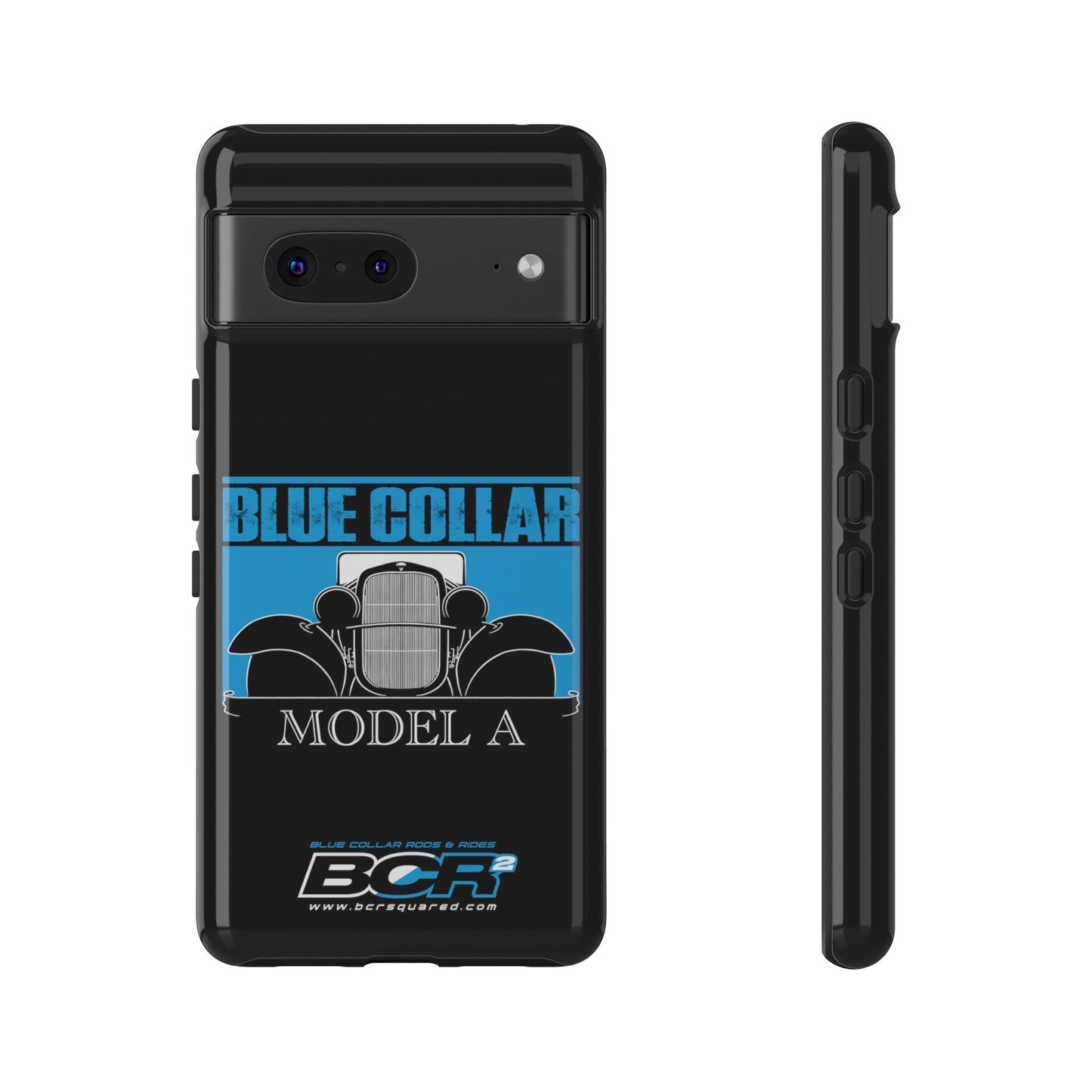 Blue Collar Model A Black Phone Case