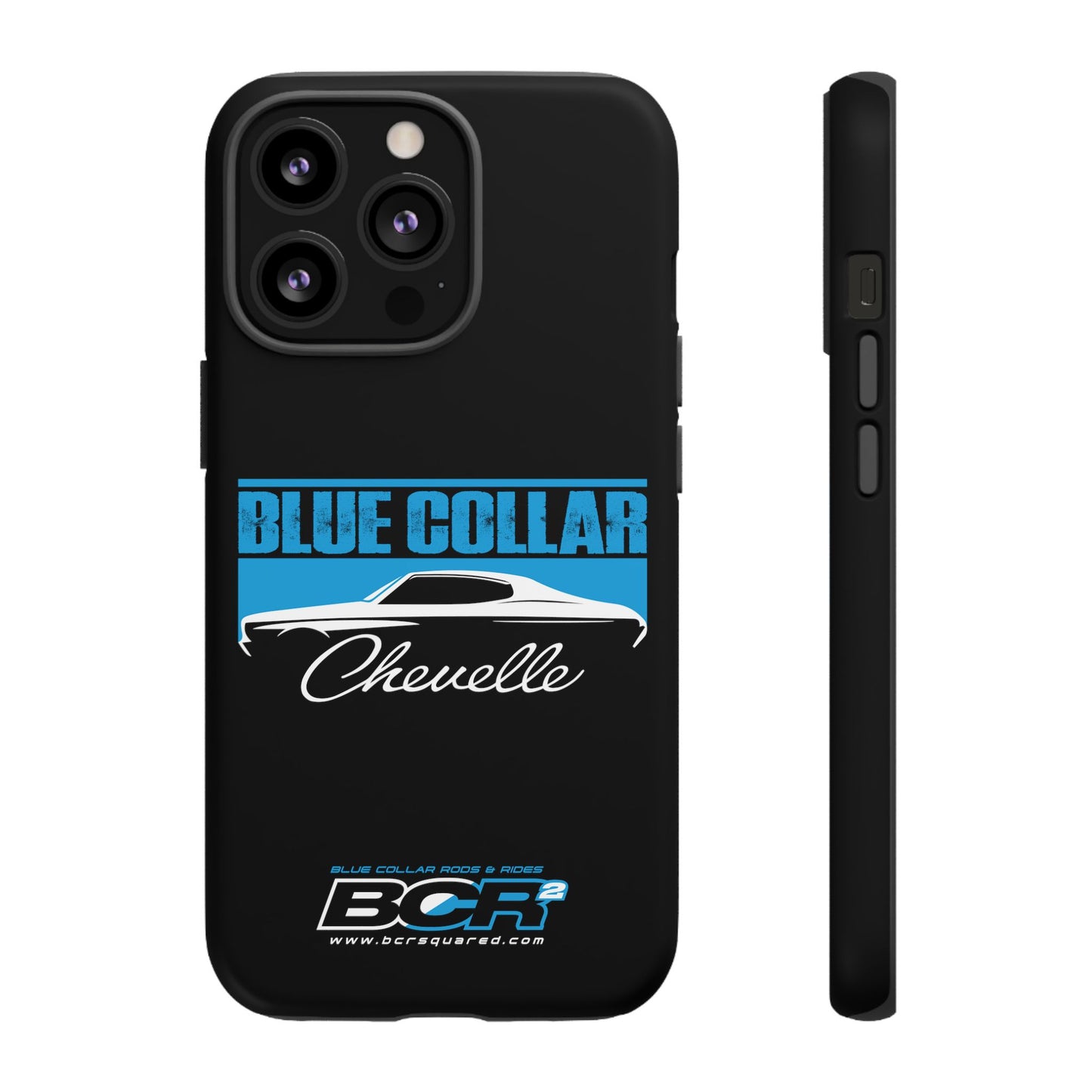 Blue Collar Chevelle Black Phone Case