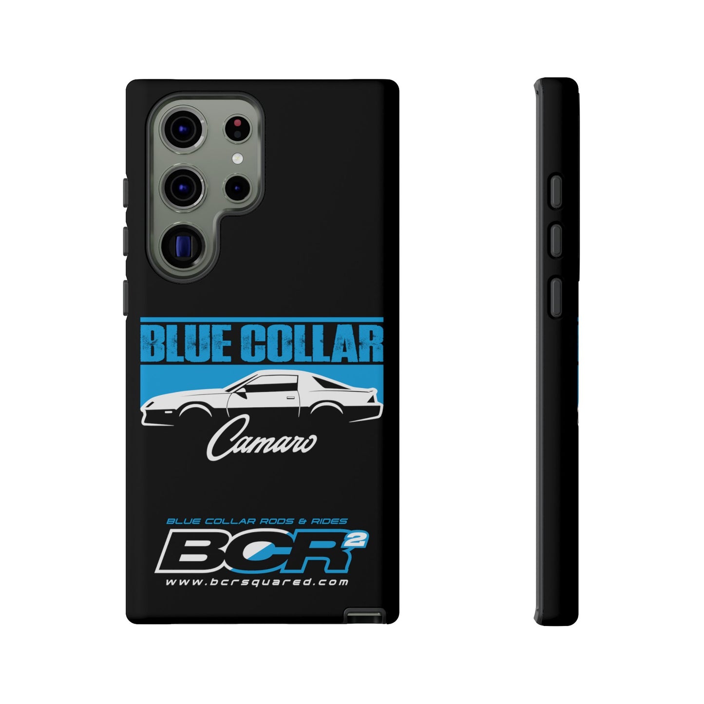 Blue Collar 3rd Gen Camaro Black Phone Cases