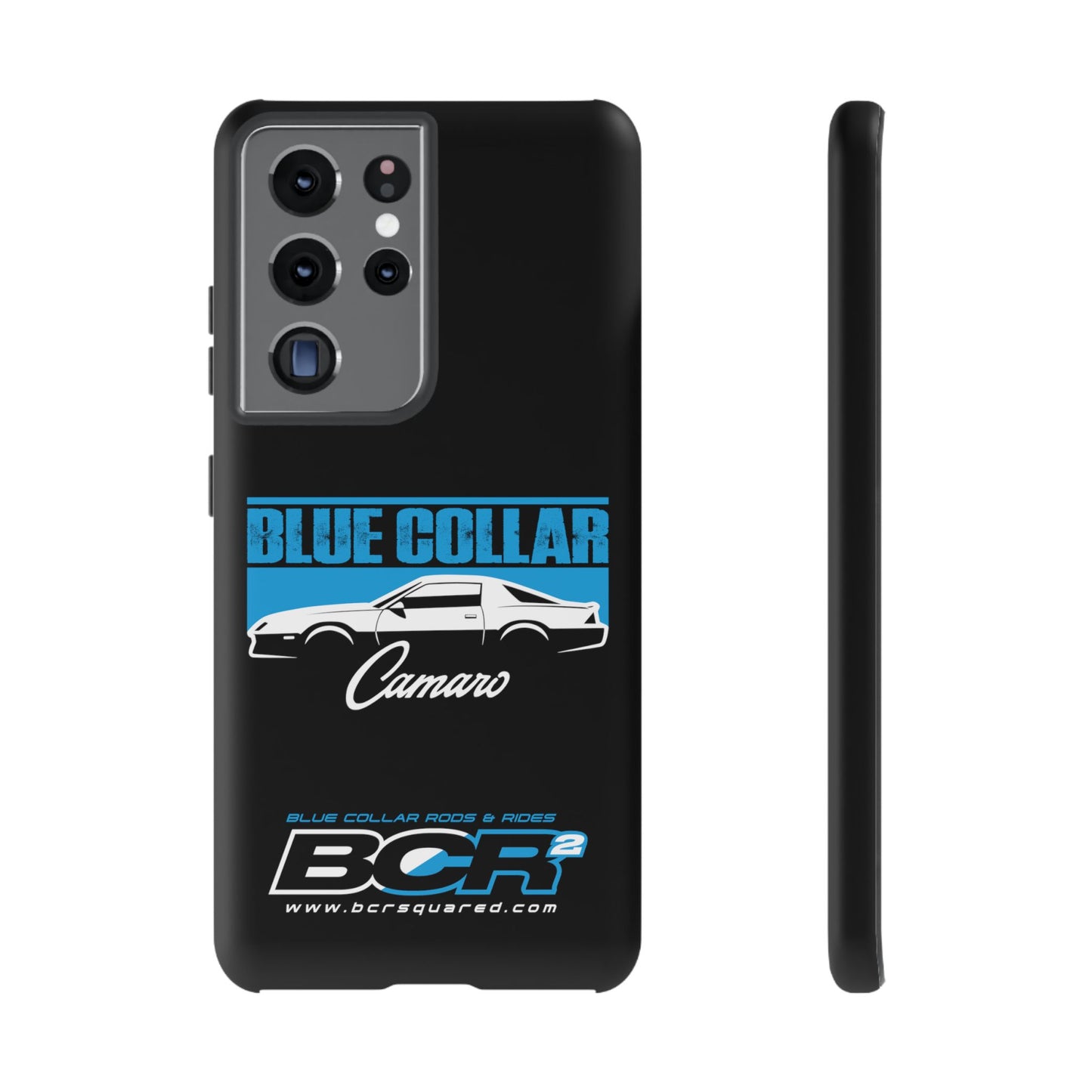 Blue Collar 3rd Gen Camaro Black Phone Cases