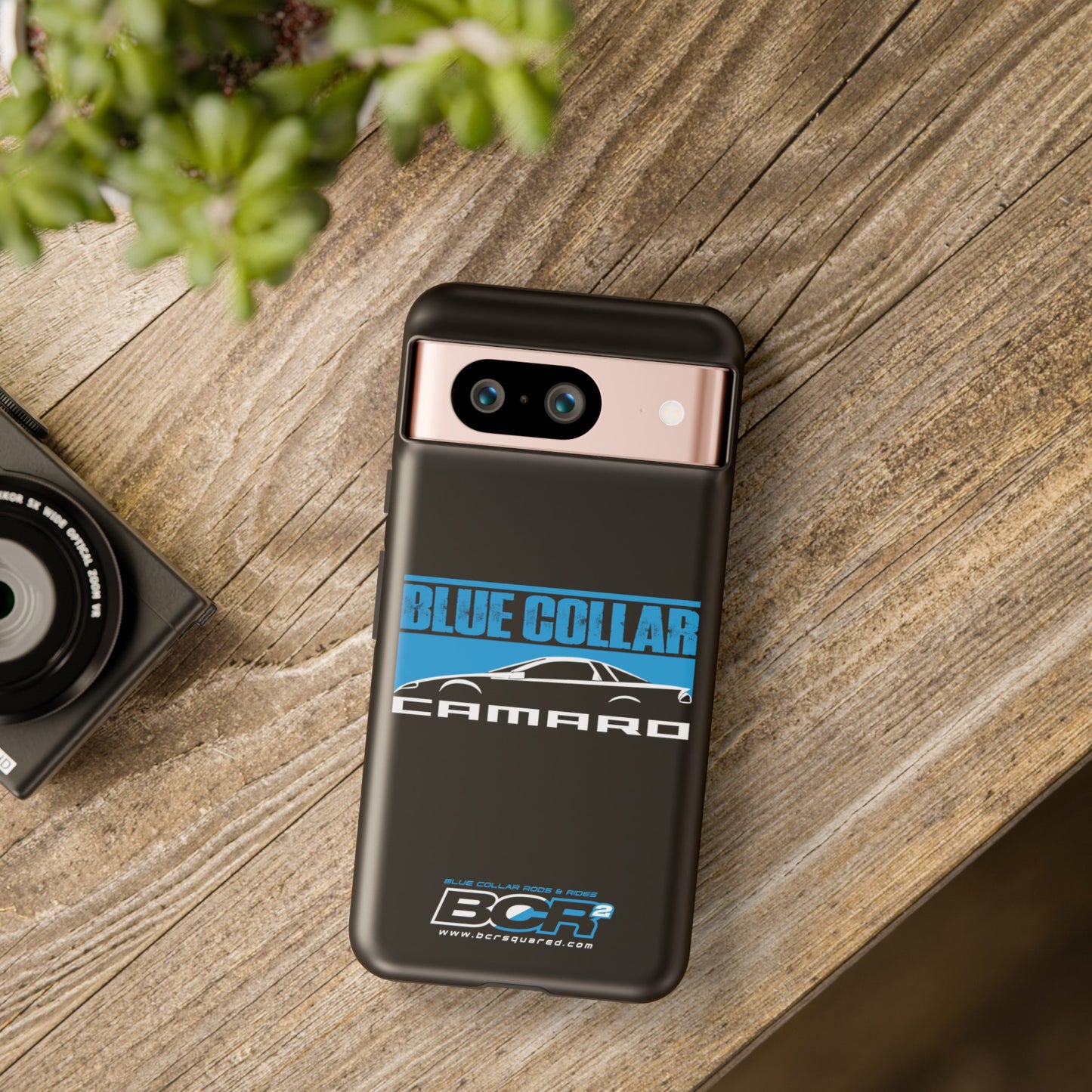 Blue Collar 4th Gen Camaro Black Phone Cases