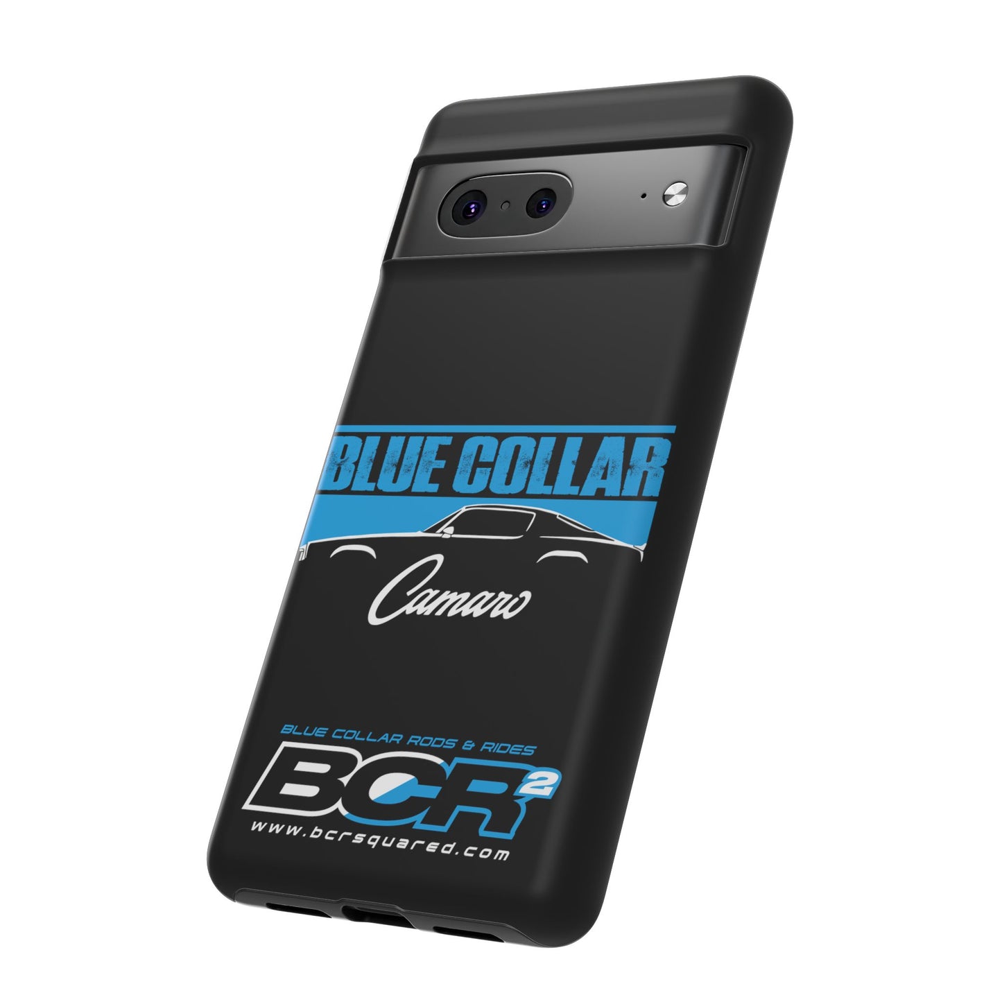 Blue Collar 2nd Gen Camaro Black Phone Cases