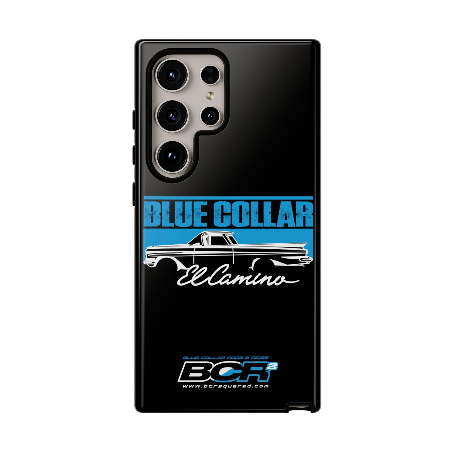 Blue Collar El Camino Black Phone Case