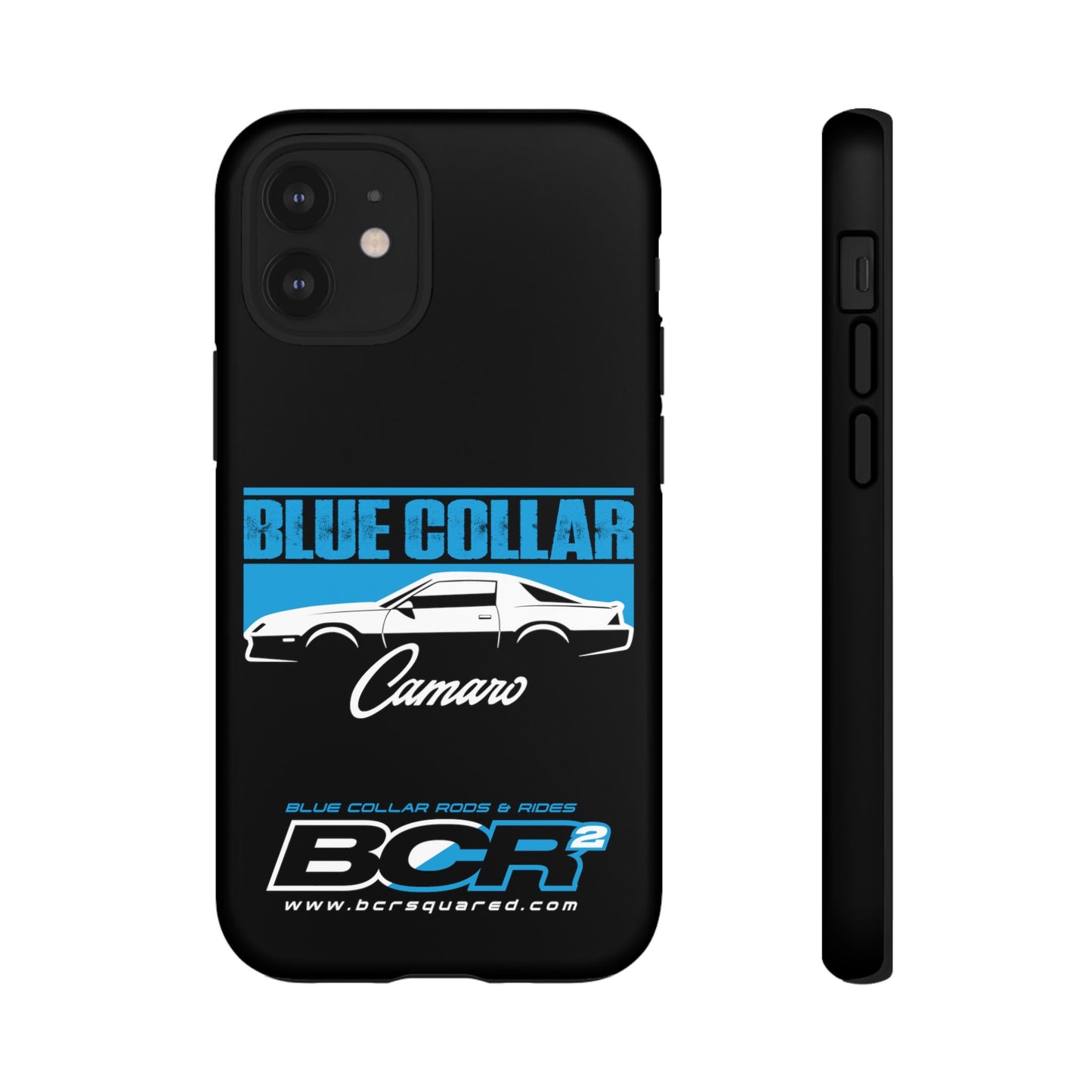 Blue Collar 3rd Gen Camaro Black Phone Cases