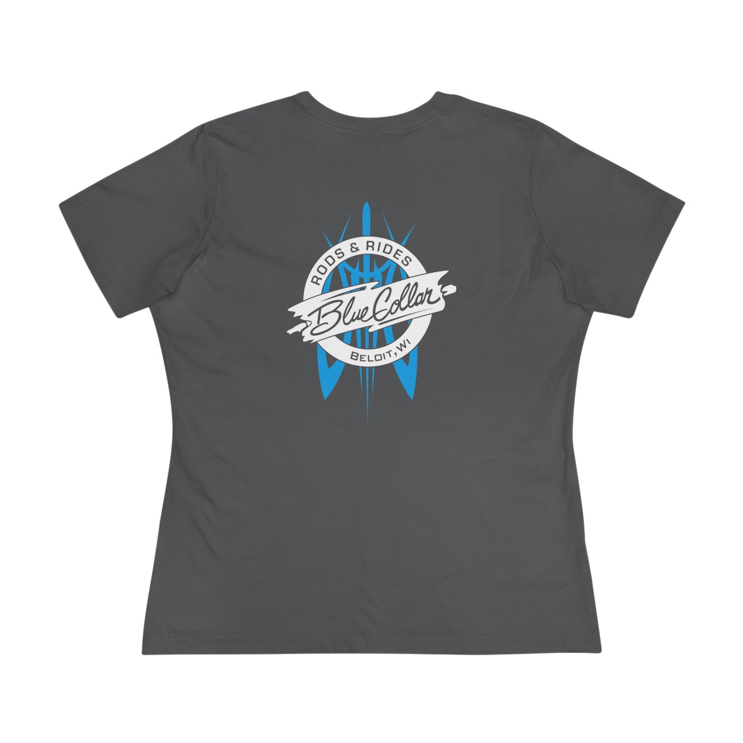 Blue Collar Pinstripe Women's Tee