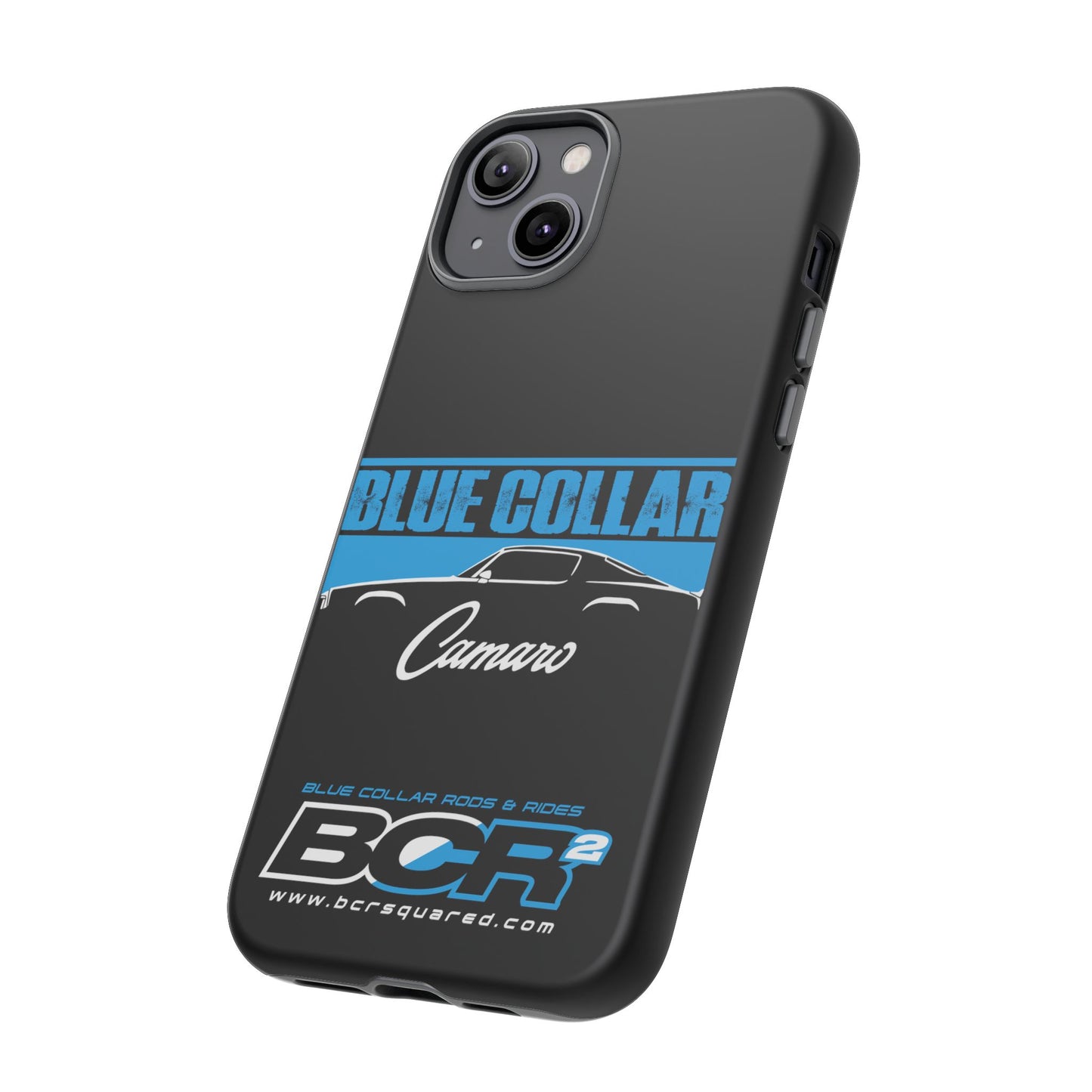 Blue Collar 2nd Gen Camaro Black Phone Cases