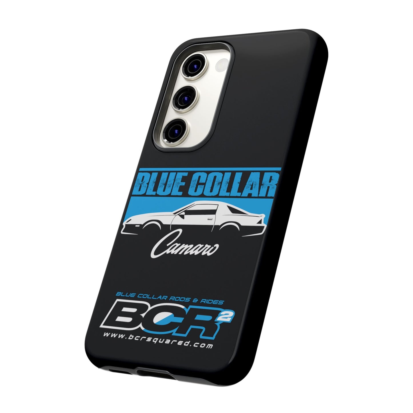 Blue Collar 3rd Gen Camaro Black Phone Cases