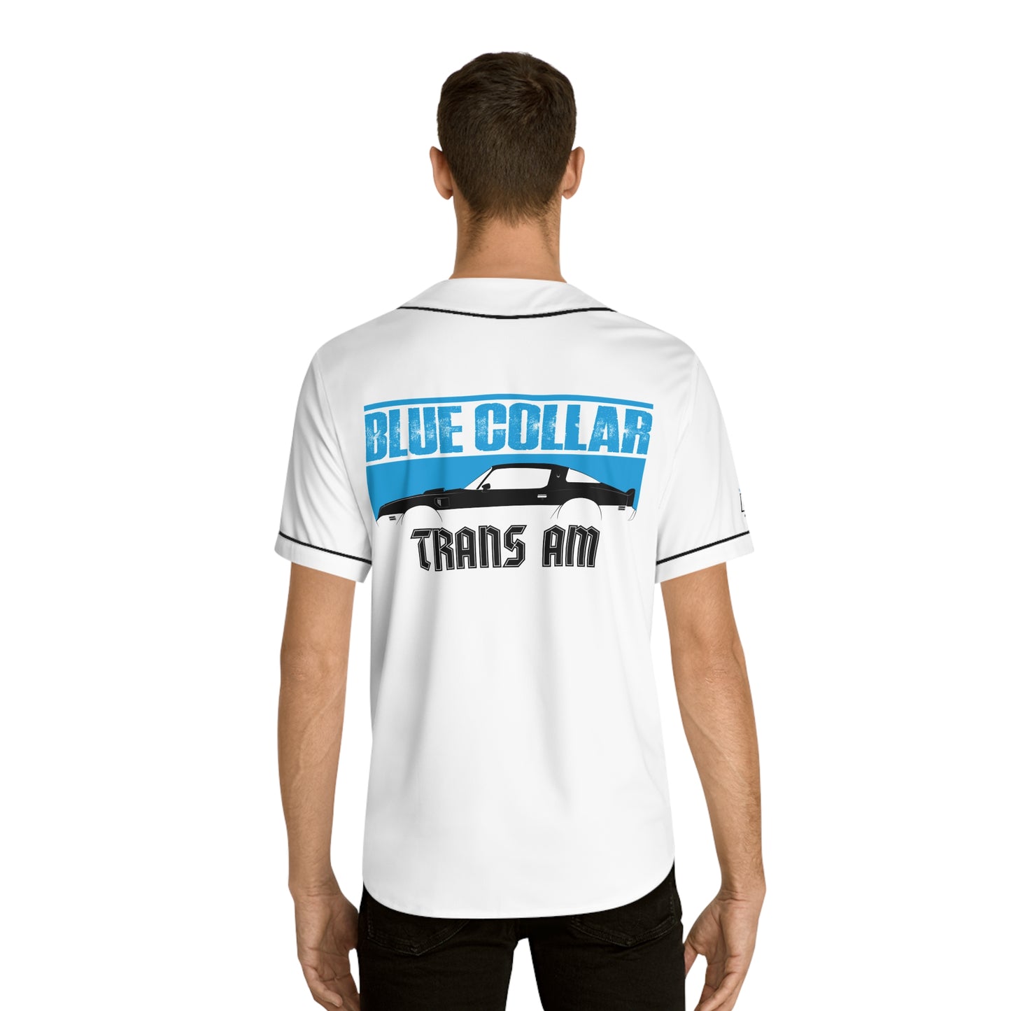 Blue Collar Trans Am Baseball Jersey