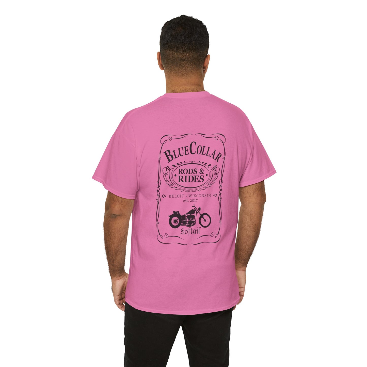 Blue Collar Softail JD Tee