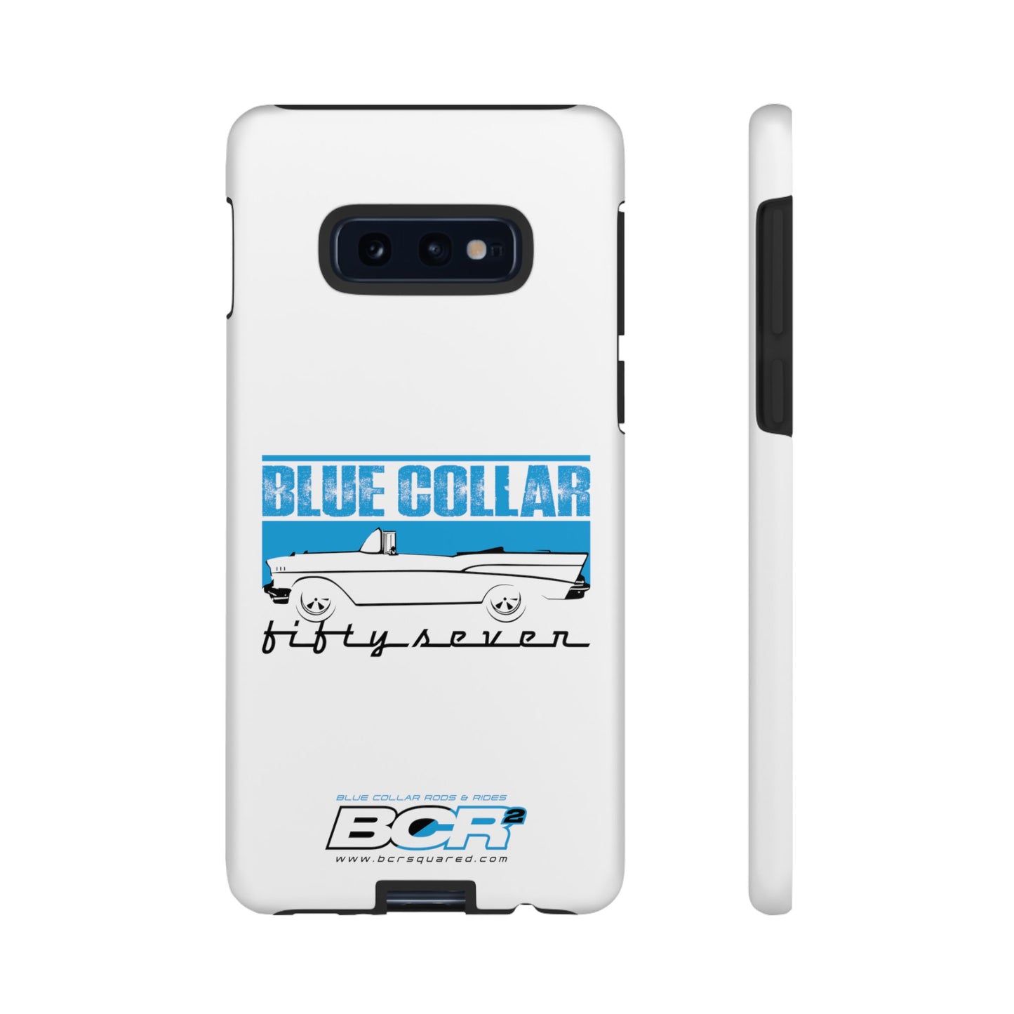 Blue Collar Fifty Seven White Phone Case