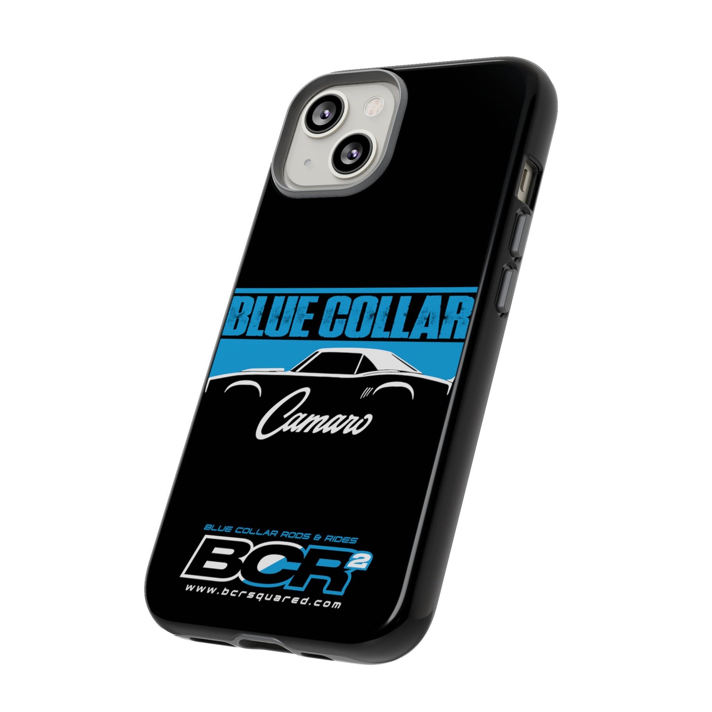 Blue Collar 1st Gen Camaro Black Phone Cases