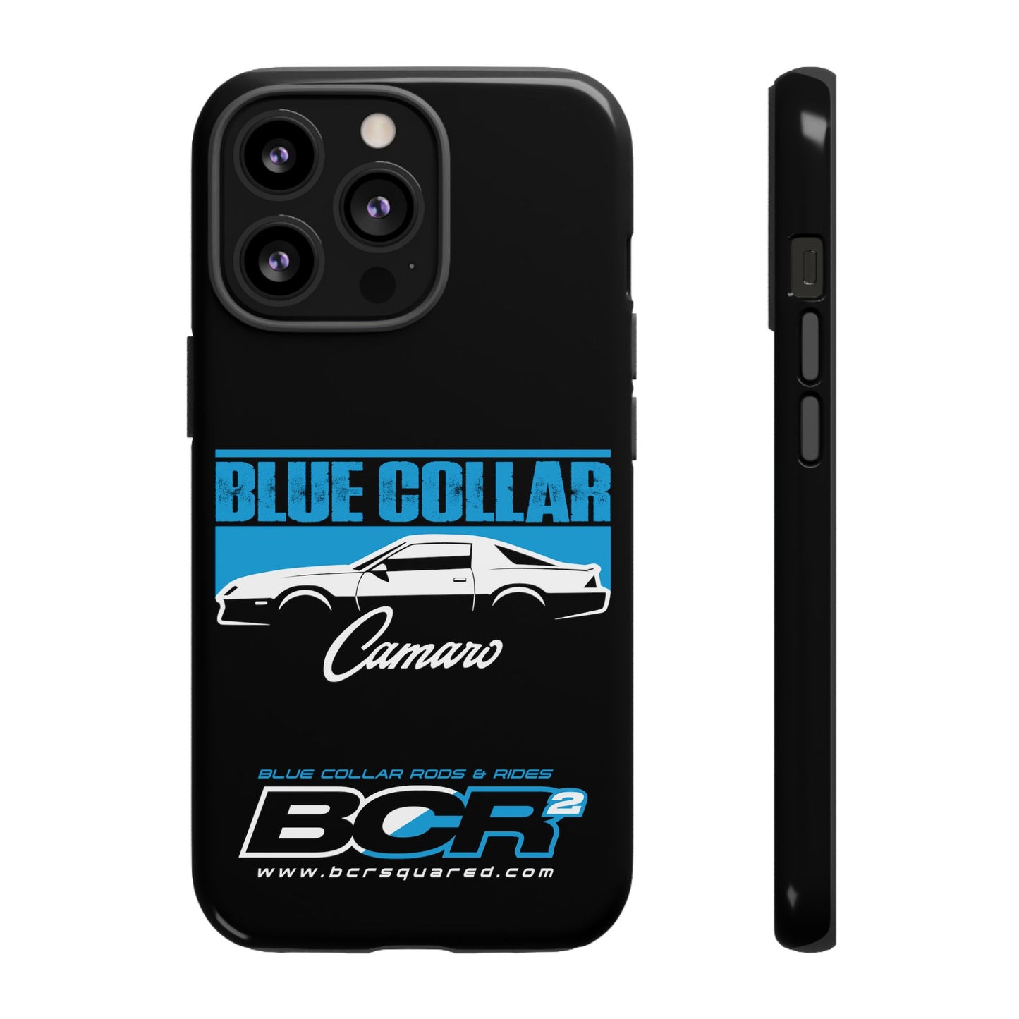 Blue Collar 3rd Gen Camaro Black Phone Cases