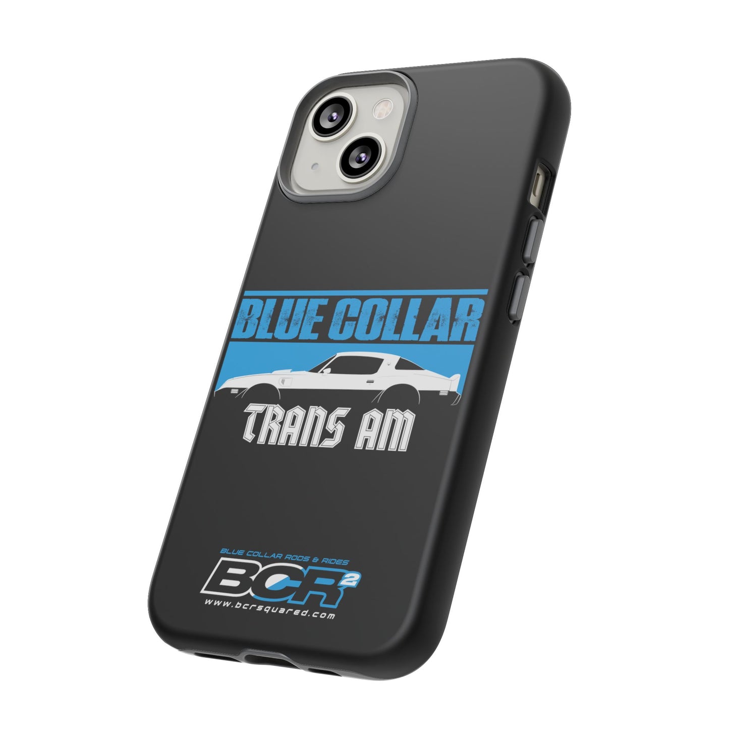 Blue Collar Black Phone Case