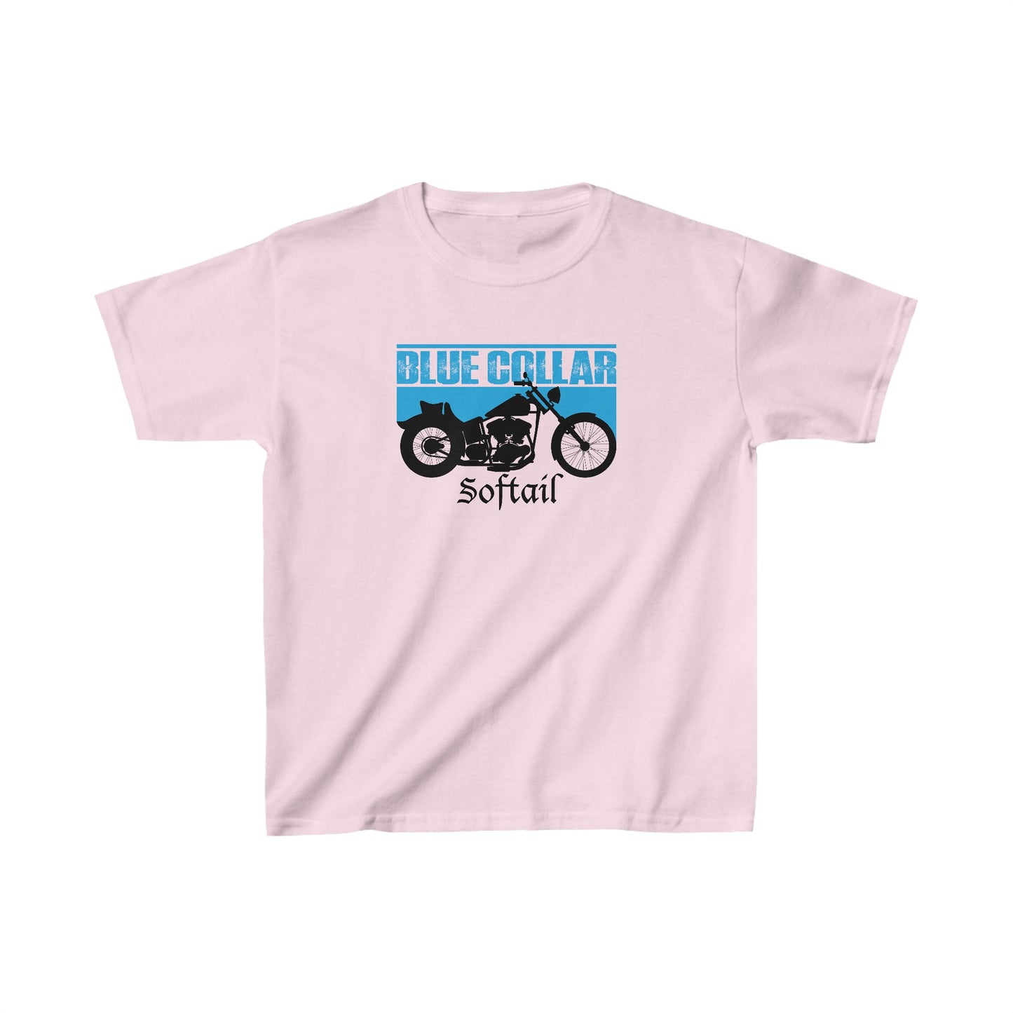 Blue Collar Softail Kids Tee