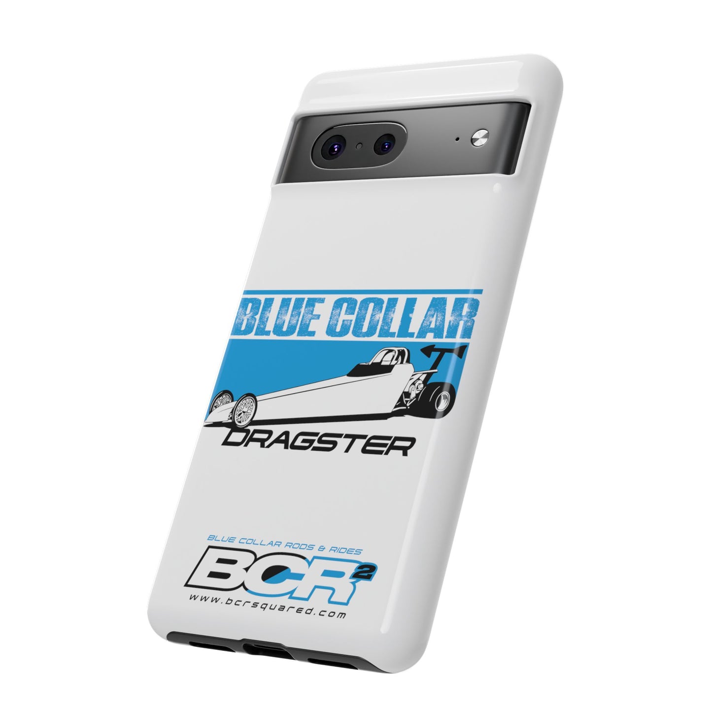 Blue Collar Dragster Phone Cases