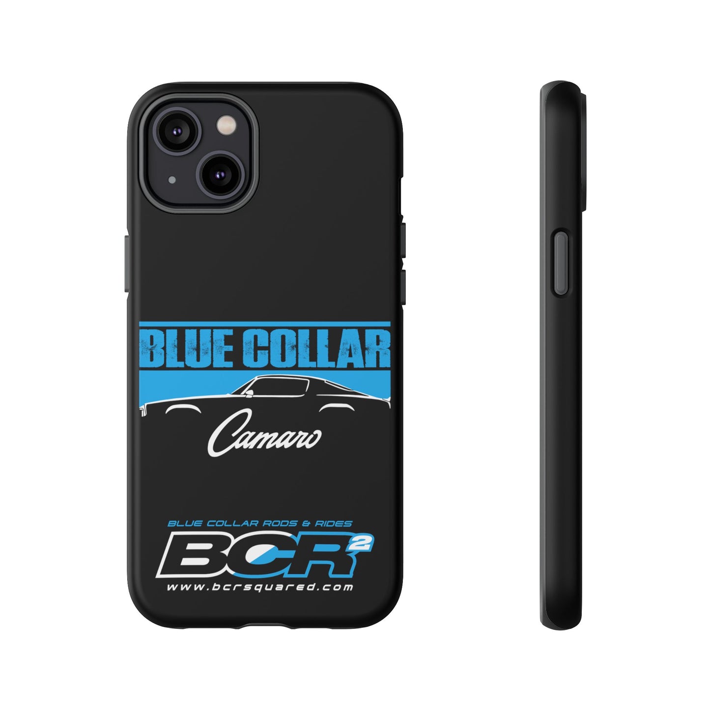 Blue Collar 2nd Gen Camaro Black Phone Cases