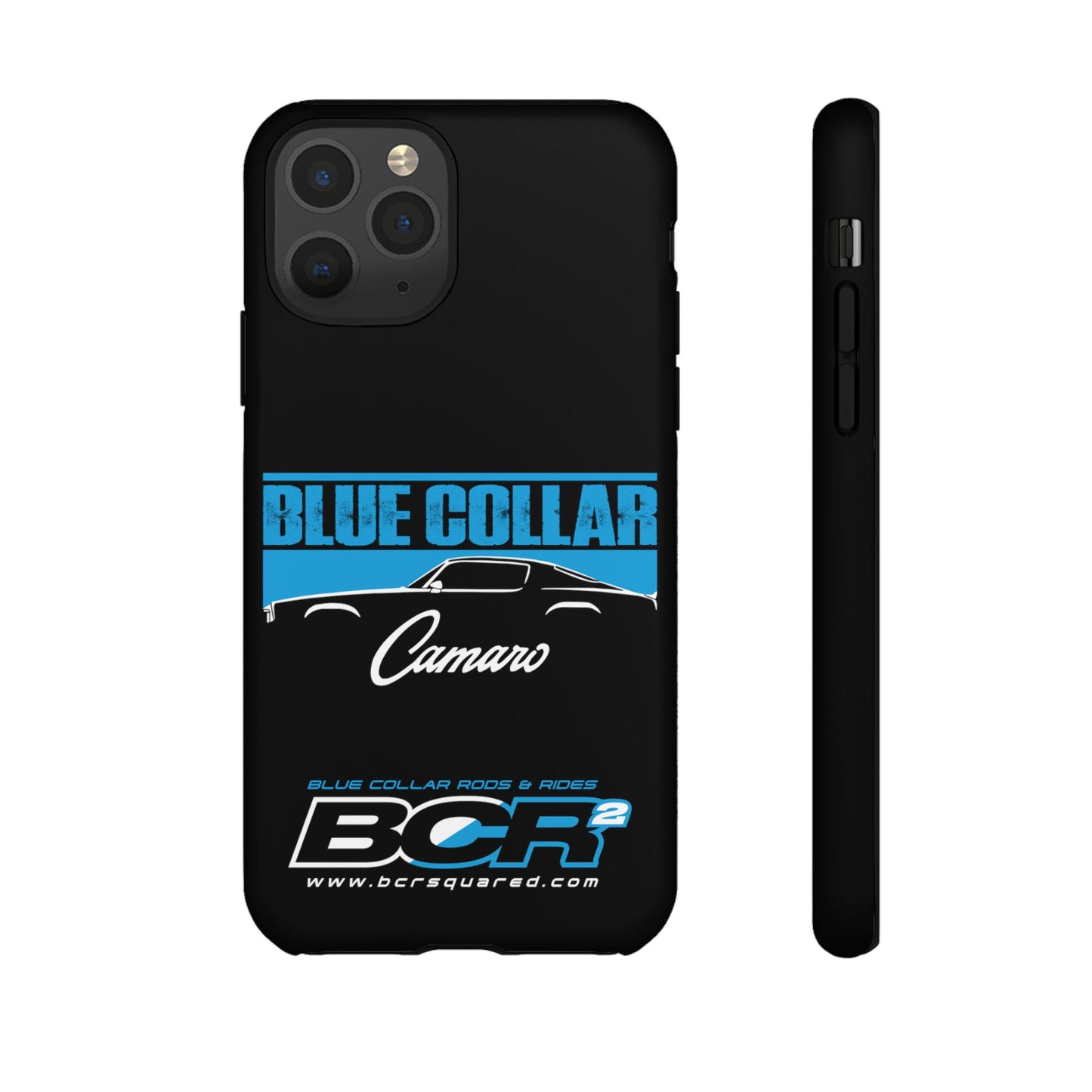 Blue Collar 2nd Gen Camaro Black Phone Cases