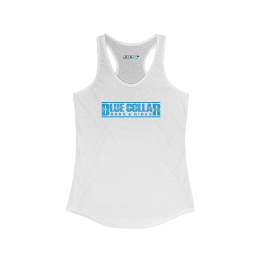 Blue Collar Block Logo Women's Tank Top