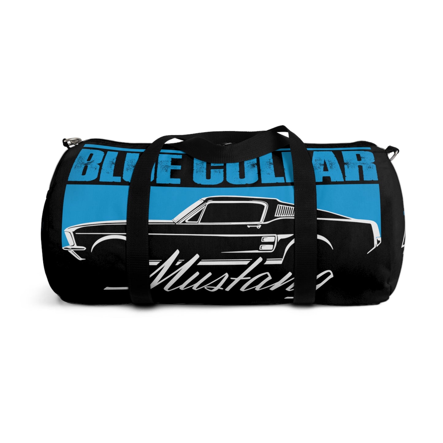 Blue Collar Mustang Black Duffel Bag