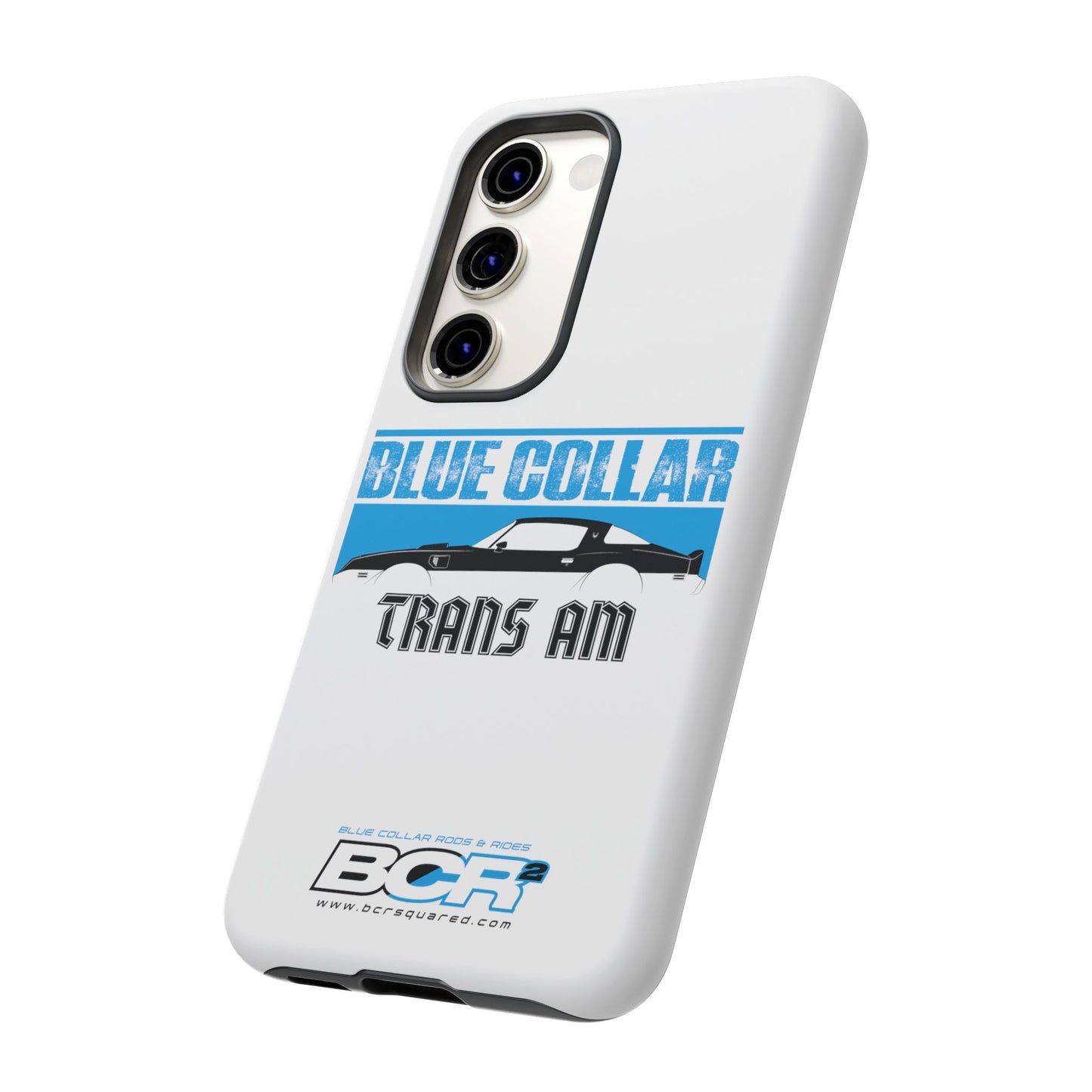 Blue Collar Trans Am White Phone Case