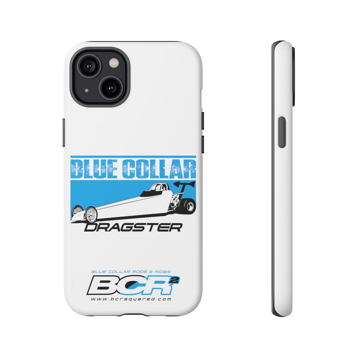 Blue Collar Dragster Phone Cases