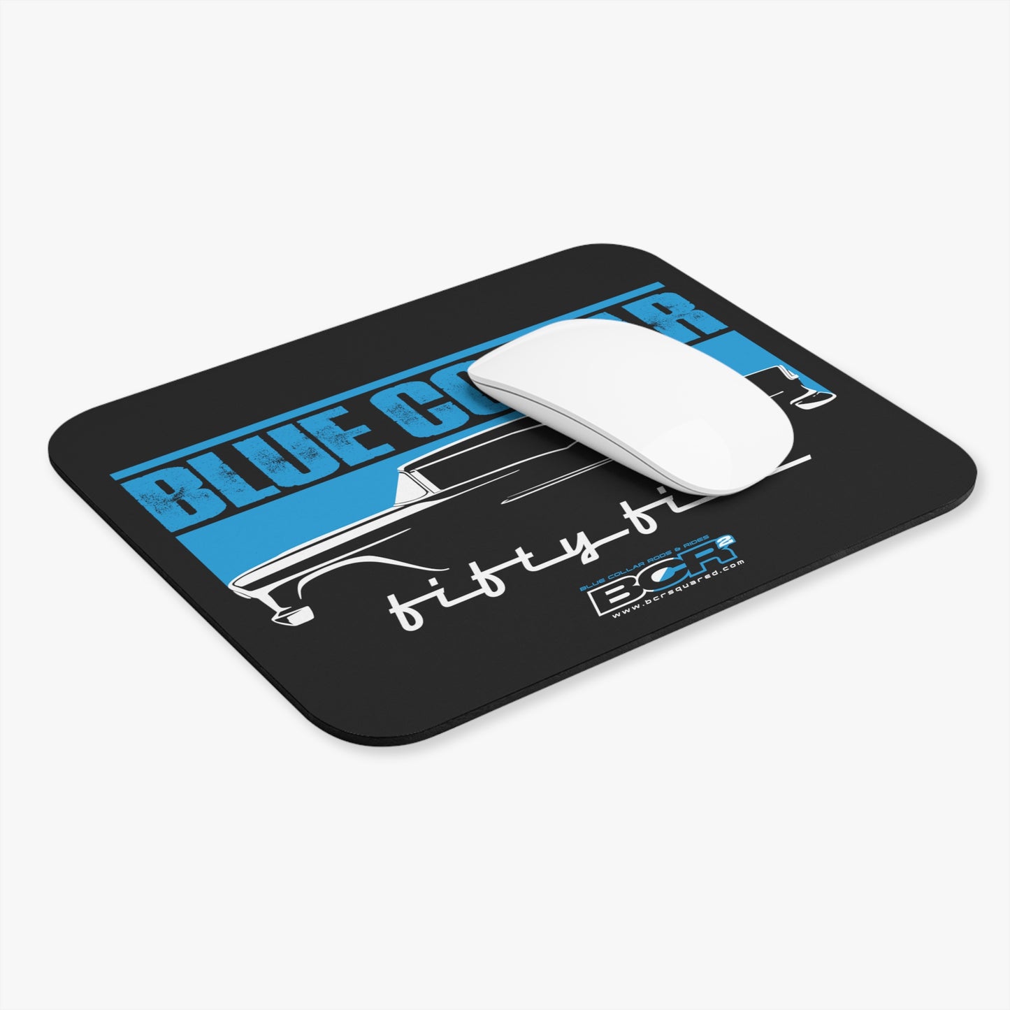 Blue Collar Fifty Five Mouse Pad