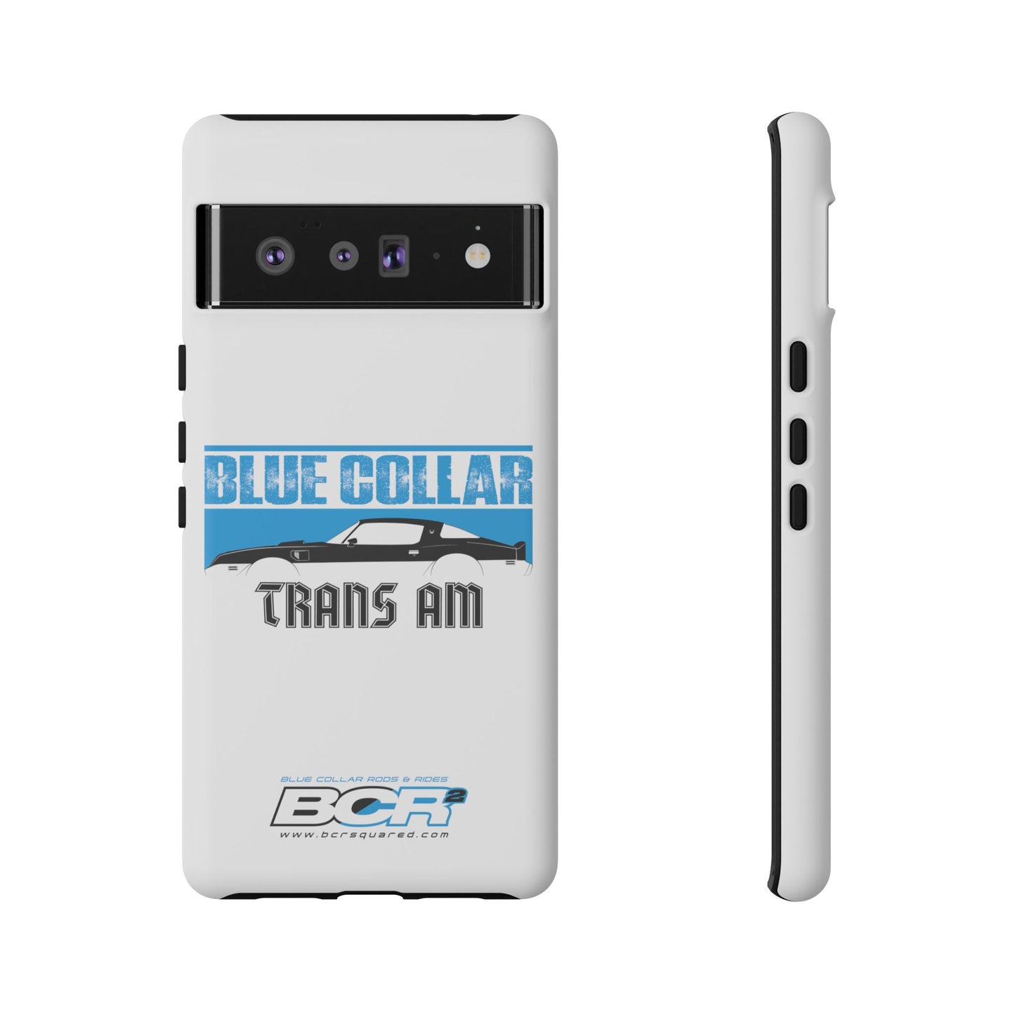 Blue Collar Trans Am White Phone Case