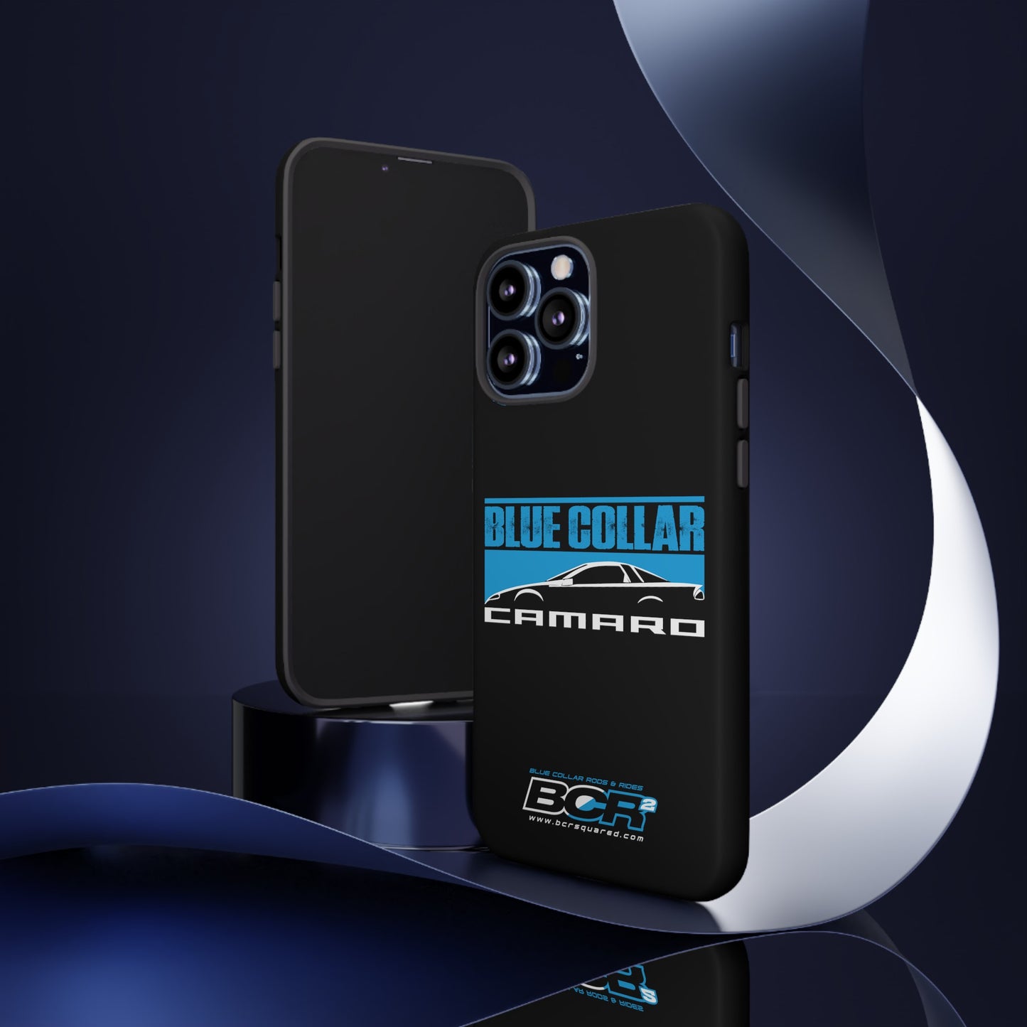 Blue Collar 4th Gen Camaro Black Phone Cases