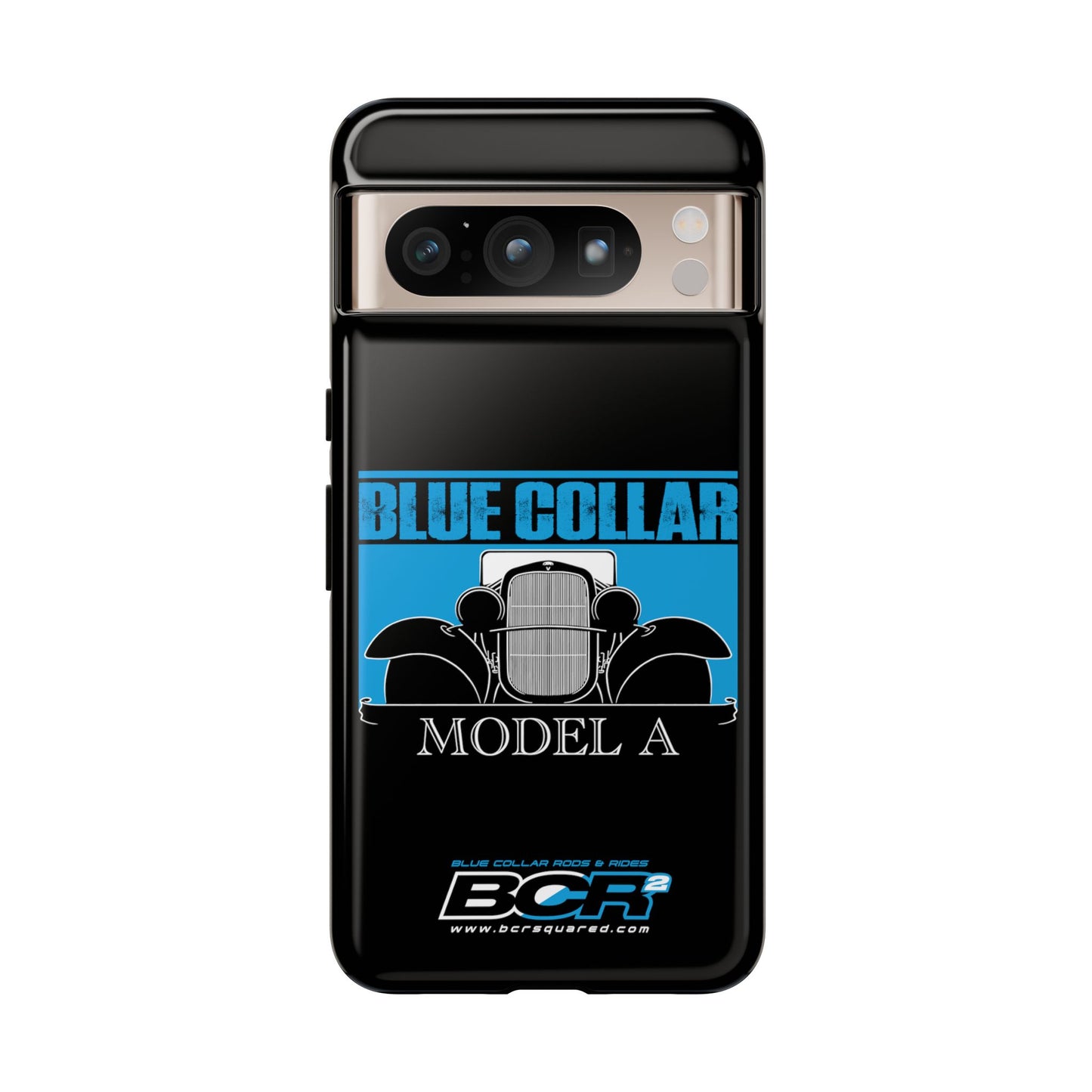 Blue Collar Model A Black Phone Case