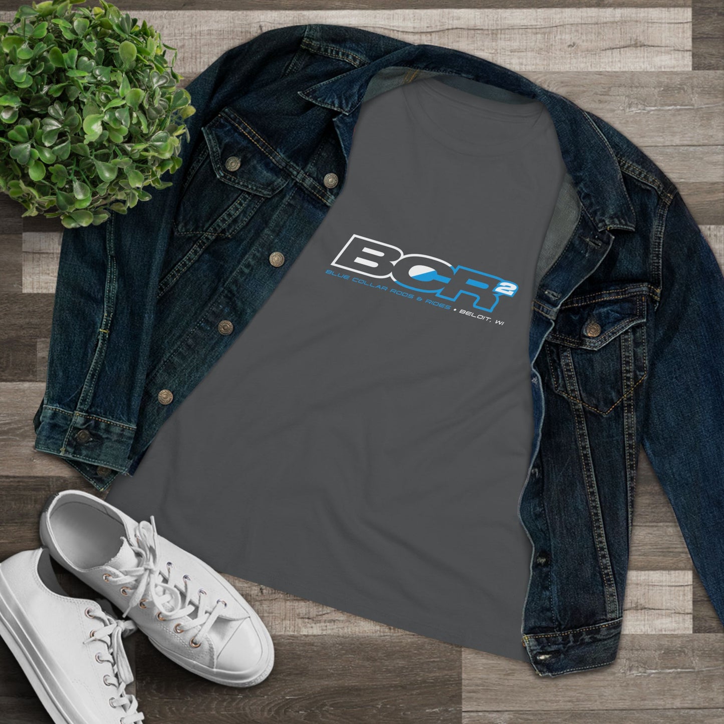 BCR Squared Logo Women's Tee