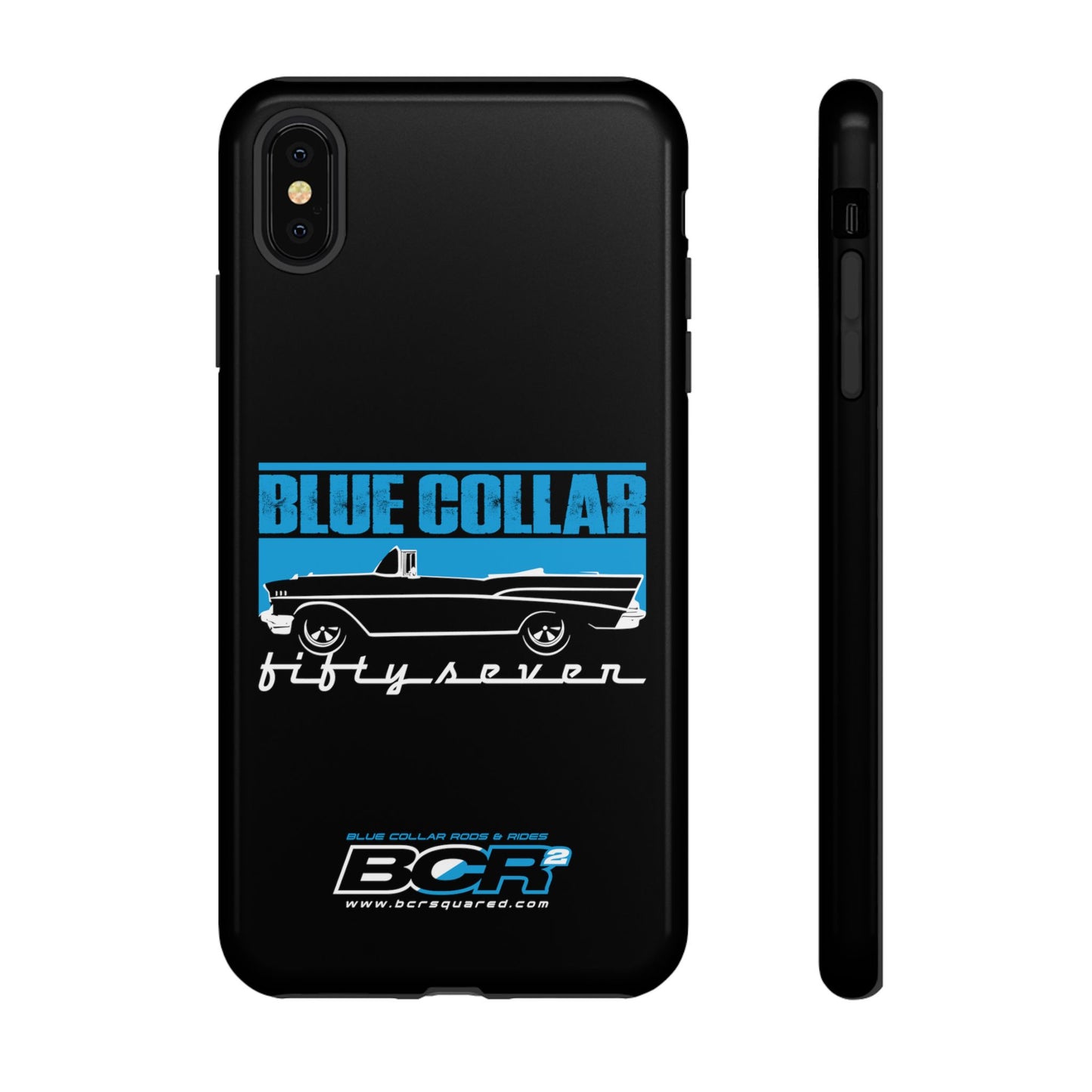 Blue Collar Fifty Seven Black Phone Case